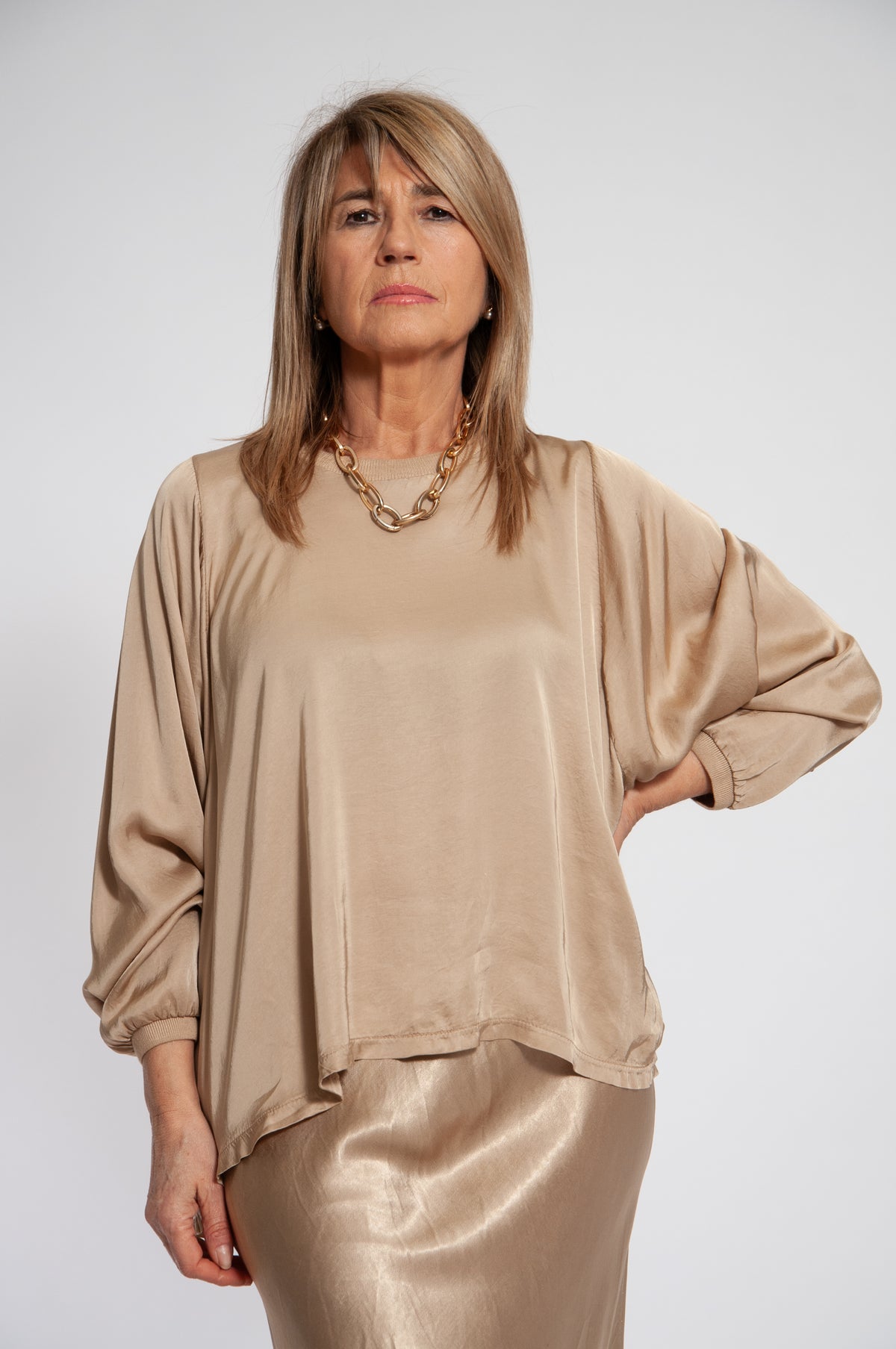 Blusa Ocean Trapezio