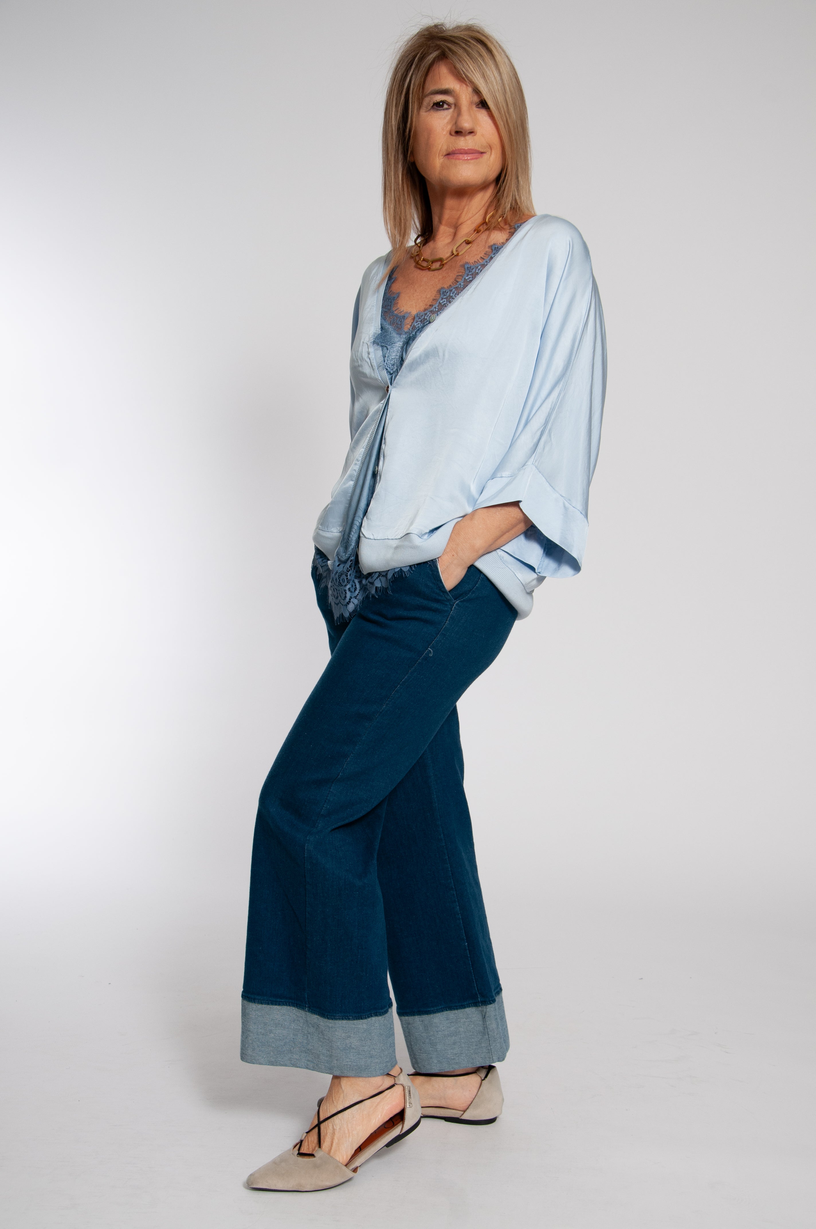 Cardigan Ocean Bottoni