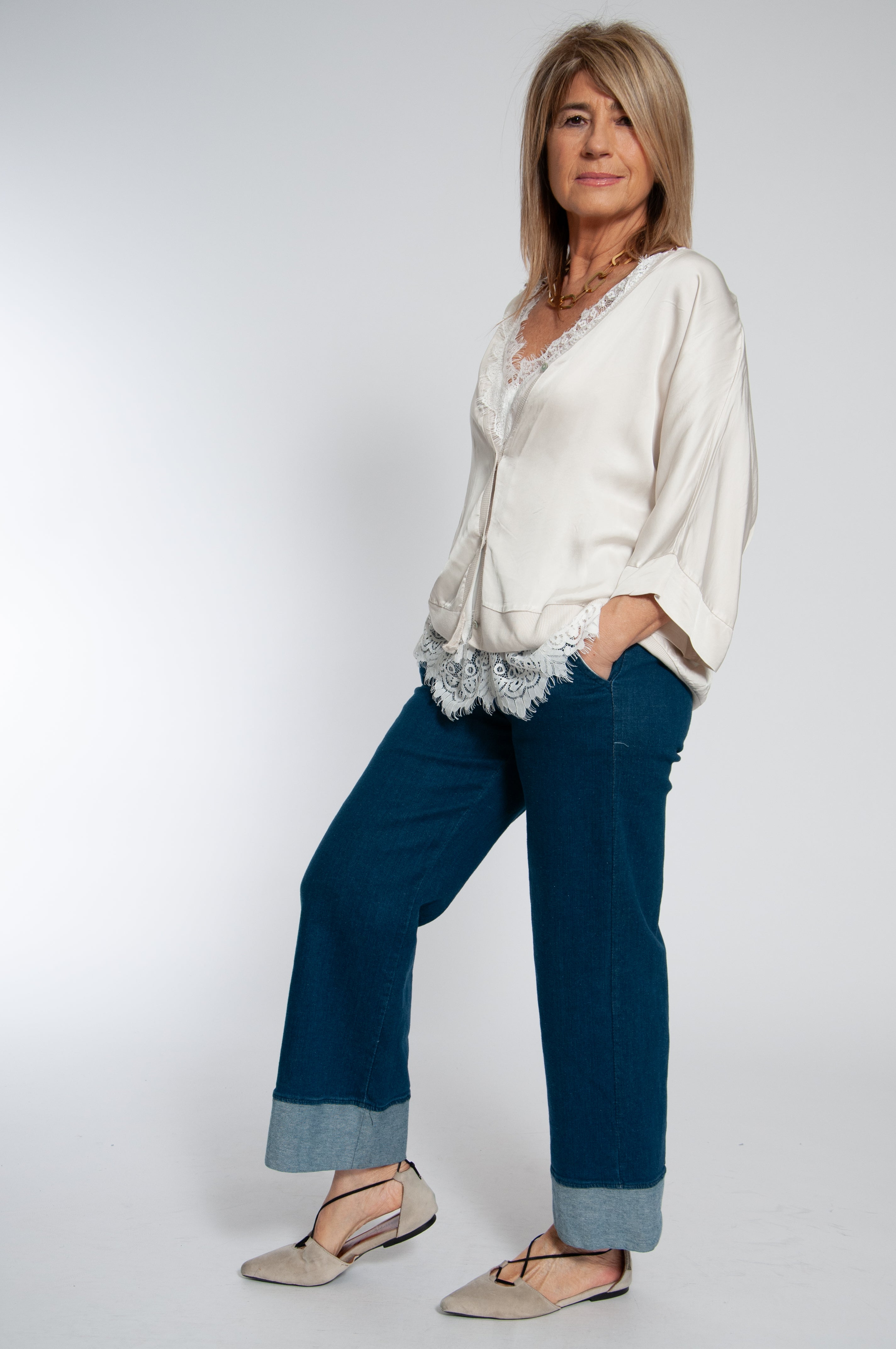 Cardigan Ocean Bottoni