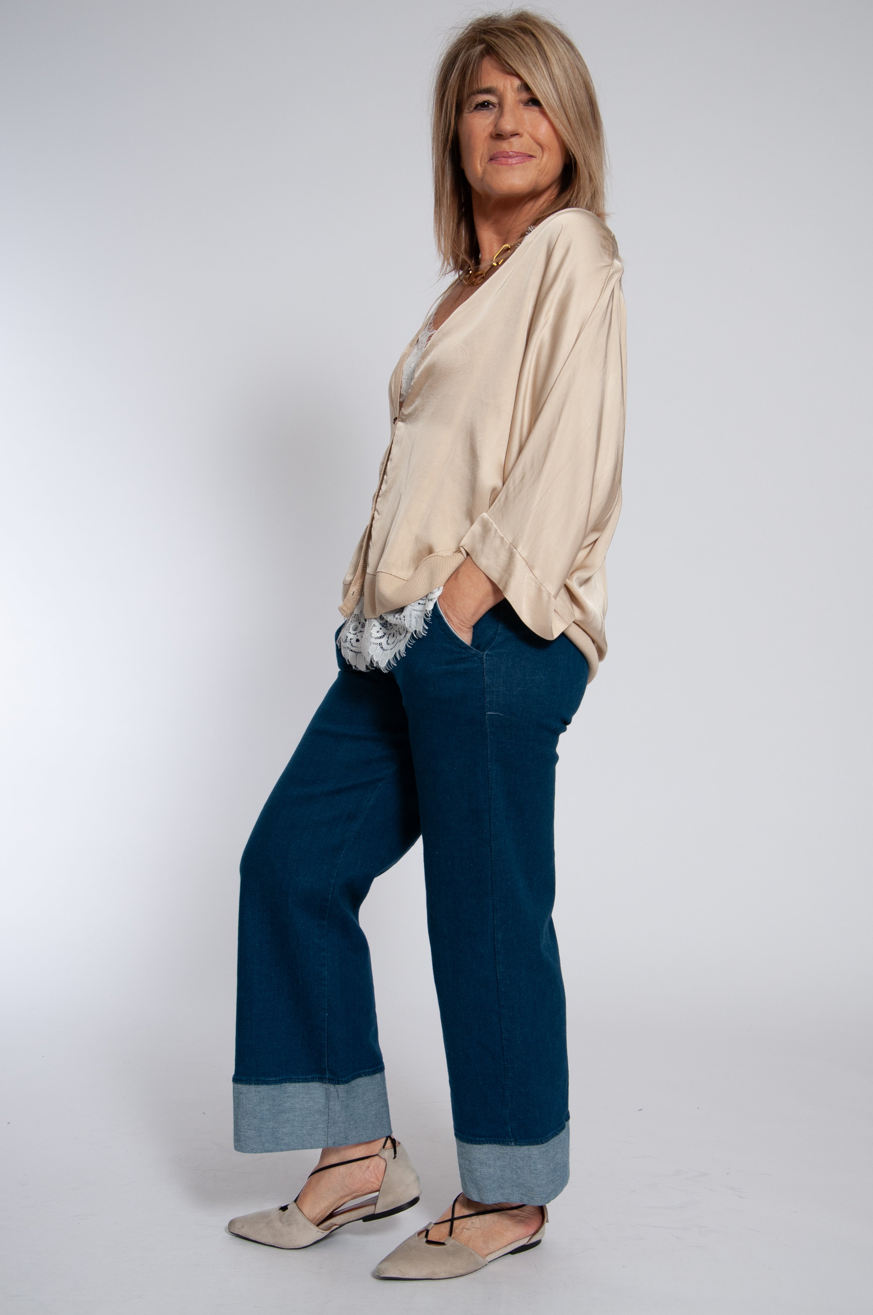 Cardigan Ocean Bottoni