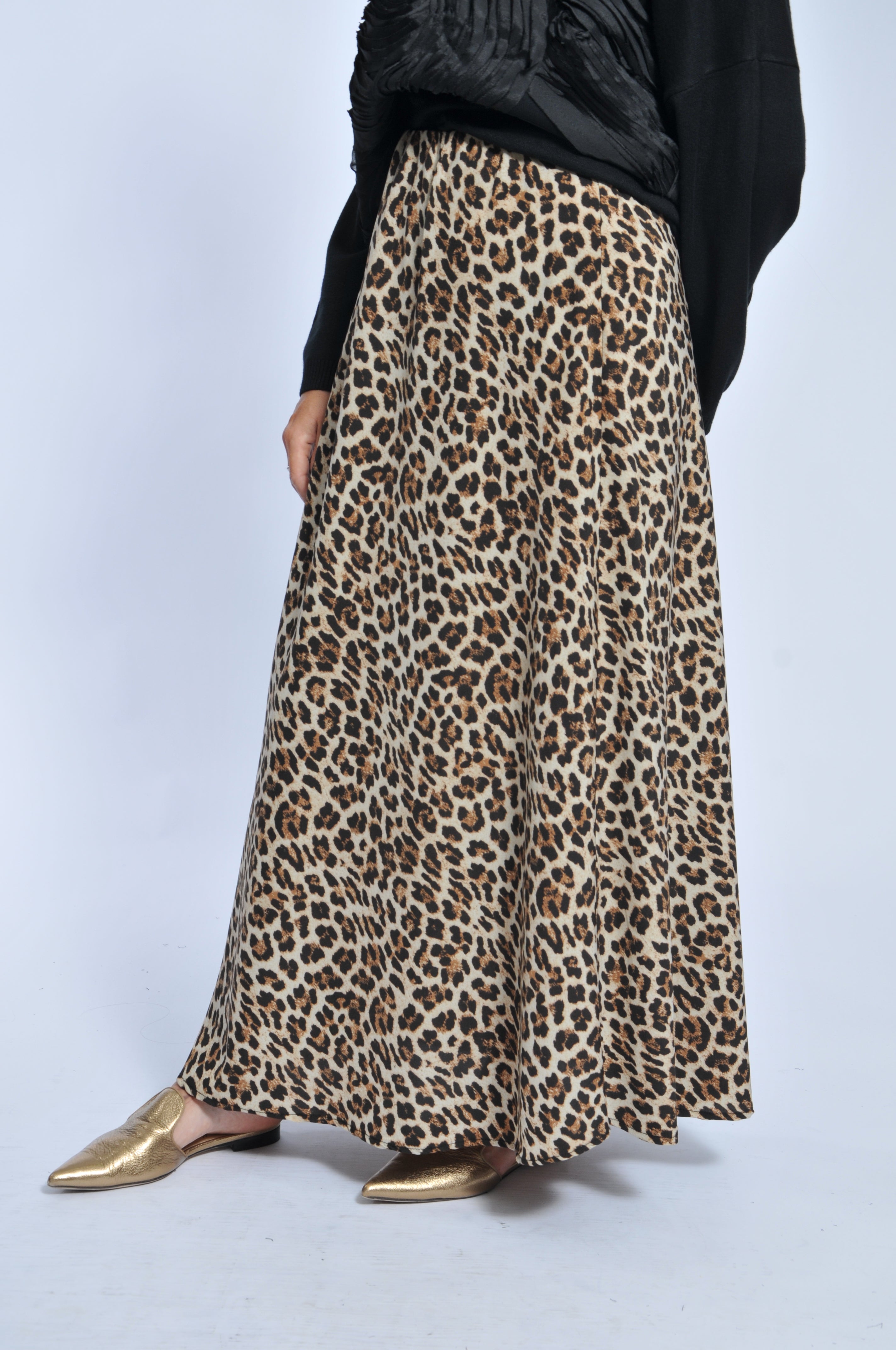 Gonna Ocean Long Animalier