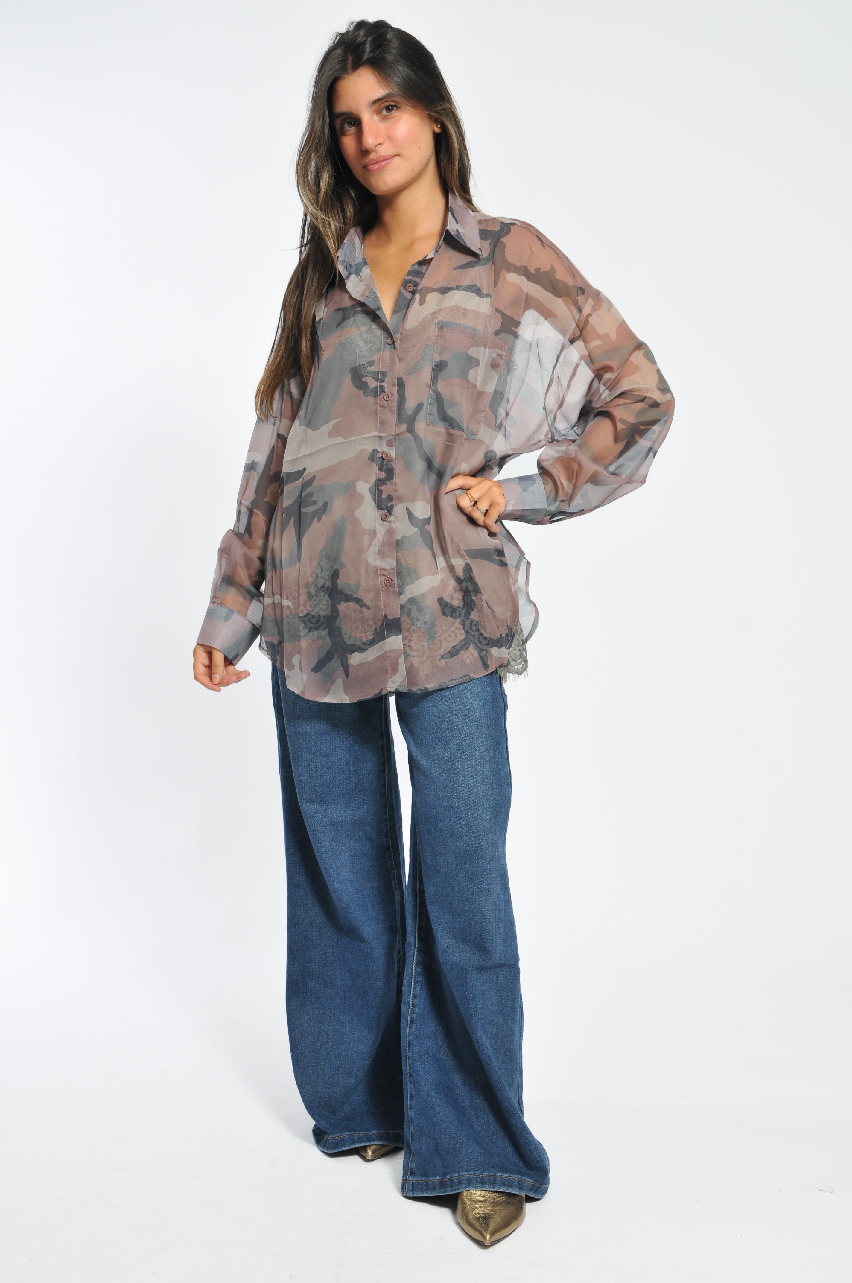 Camicia Paulette Camouflage
