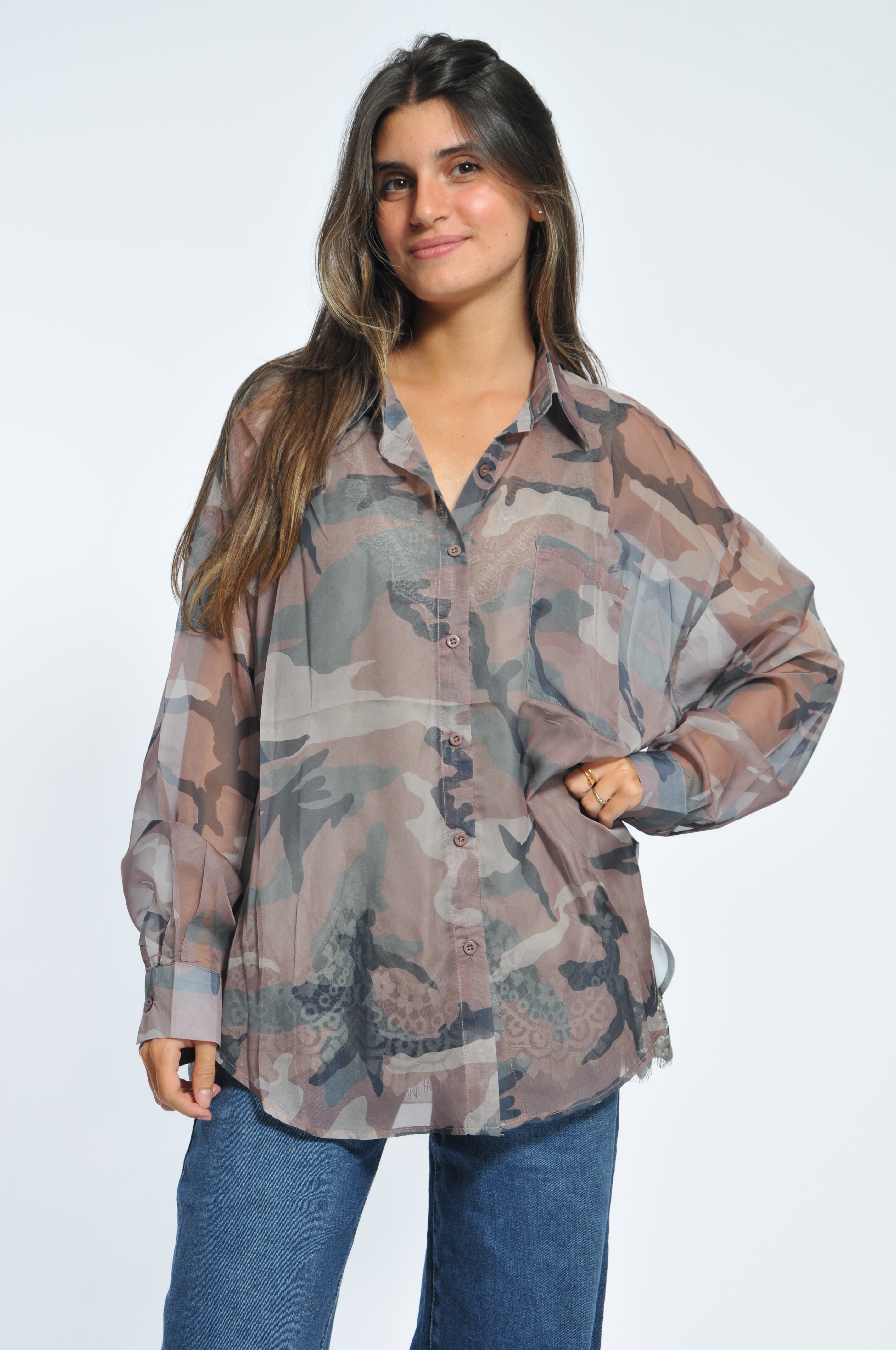 Camicia Paulette Camouflage