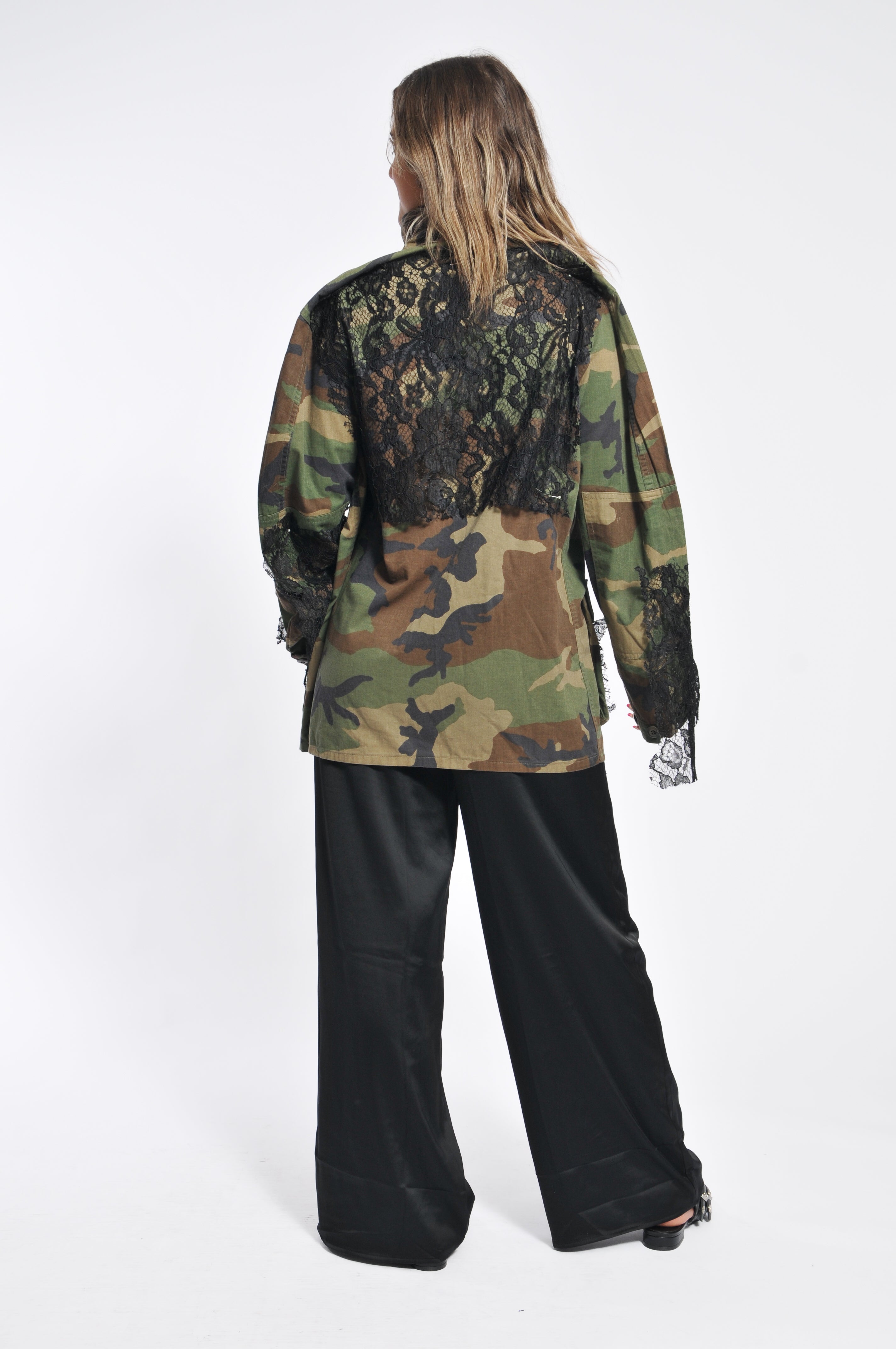 Giacca Military Camouflage Pizzo
