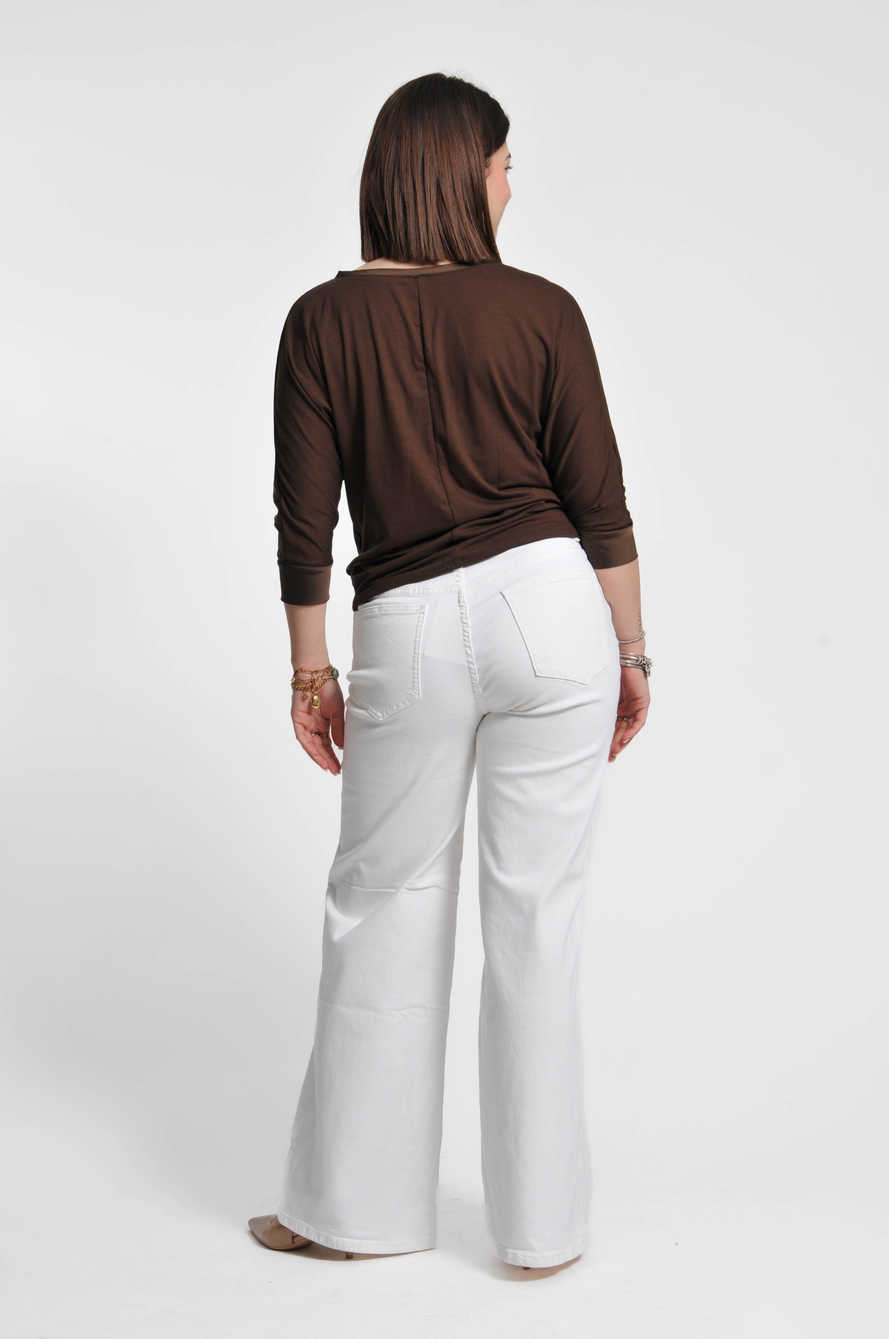 T-shirt Betty Manica Lunga