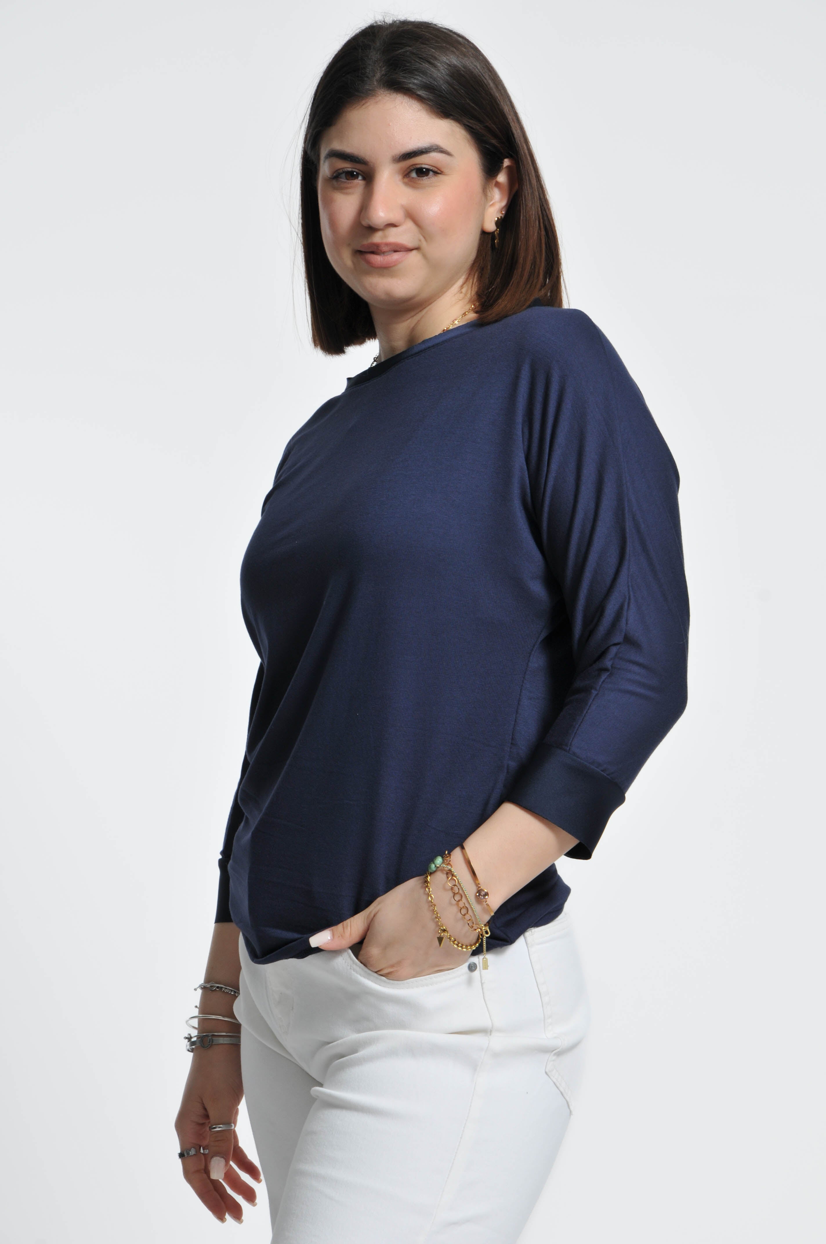 T-shirt Betty Manica Lunga