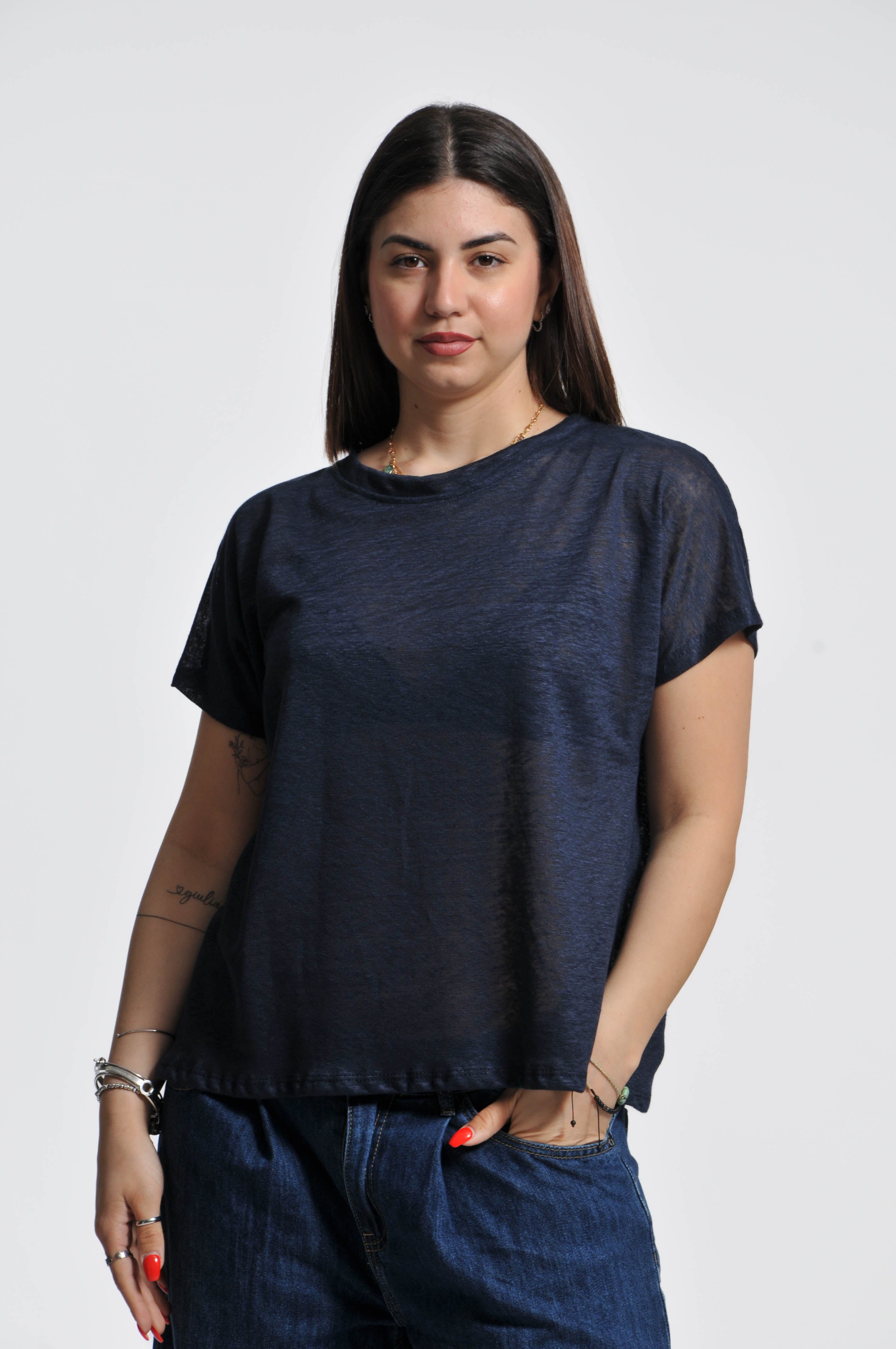 T-shirt Pippo Tinta Unita