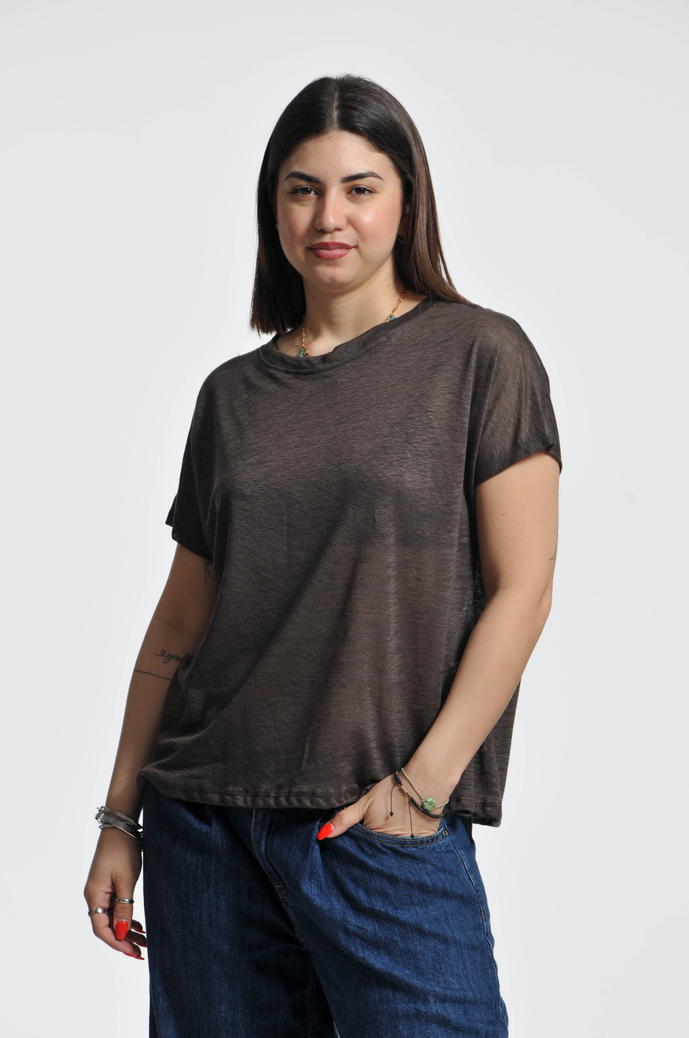 T-shirt Pippo Tinta Unita