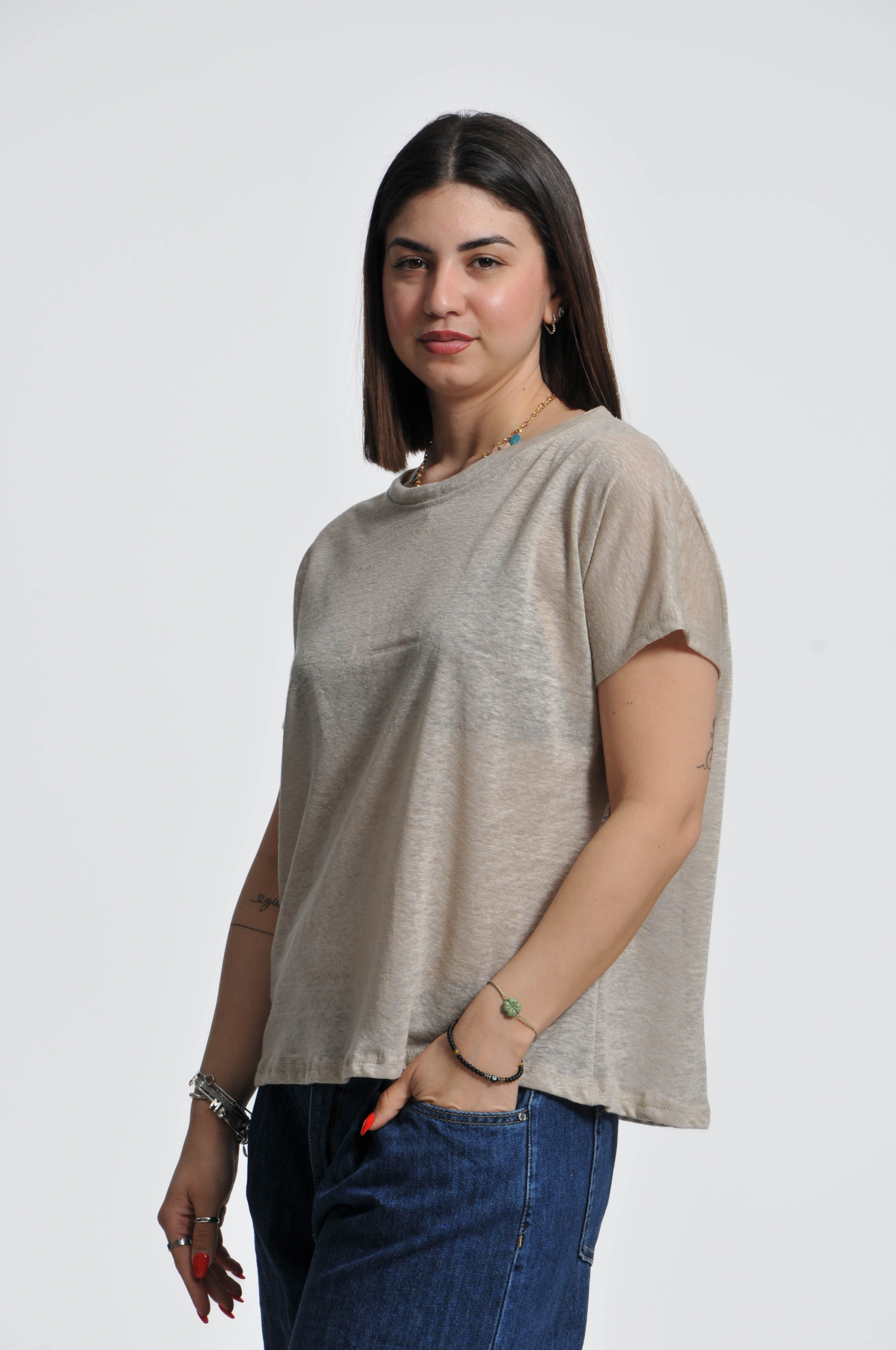 T-shirt Pippo Tinta Unita