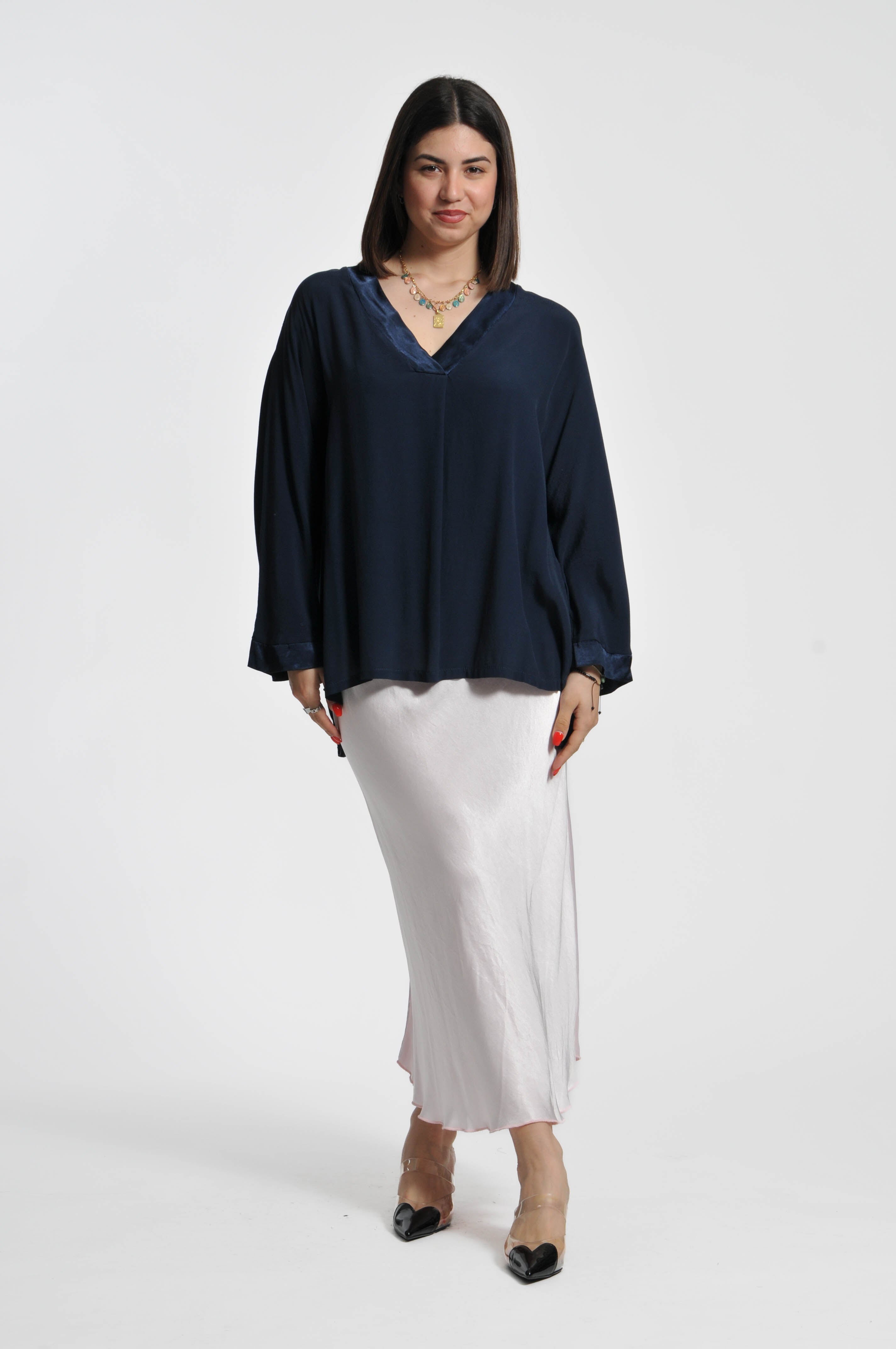 Blusa Ocean Crepe