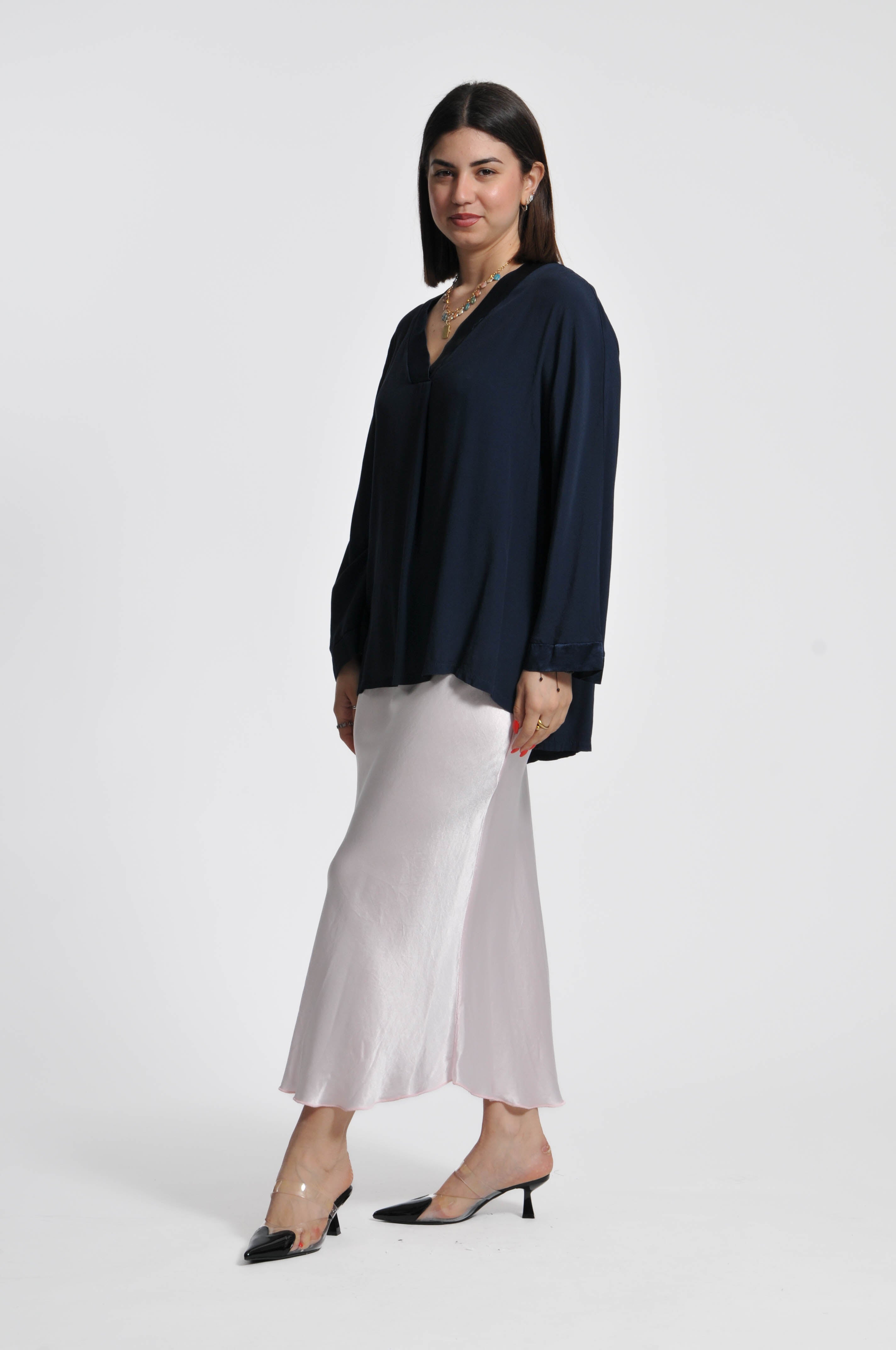 Blusa Ocean Crepe
