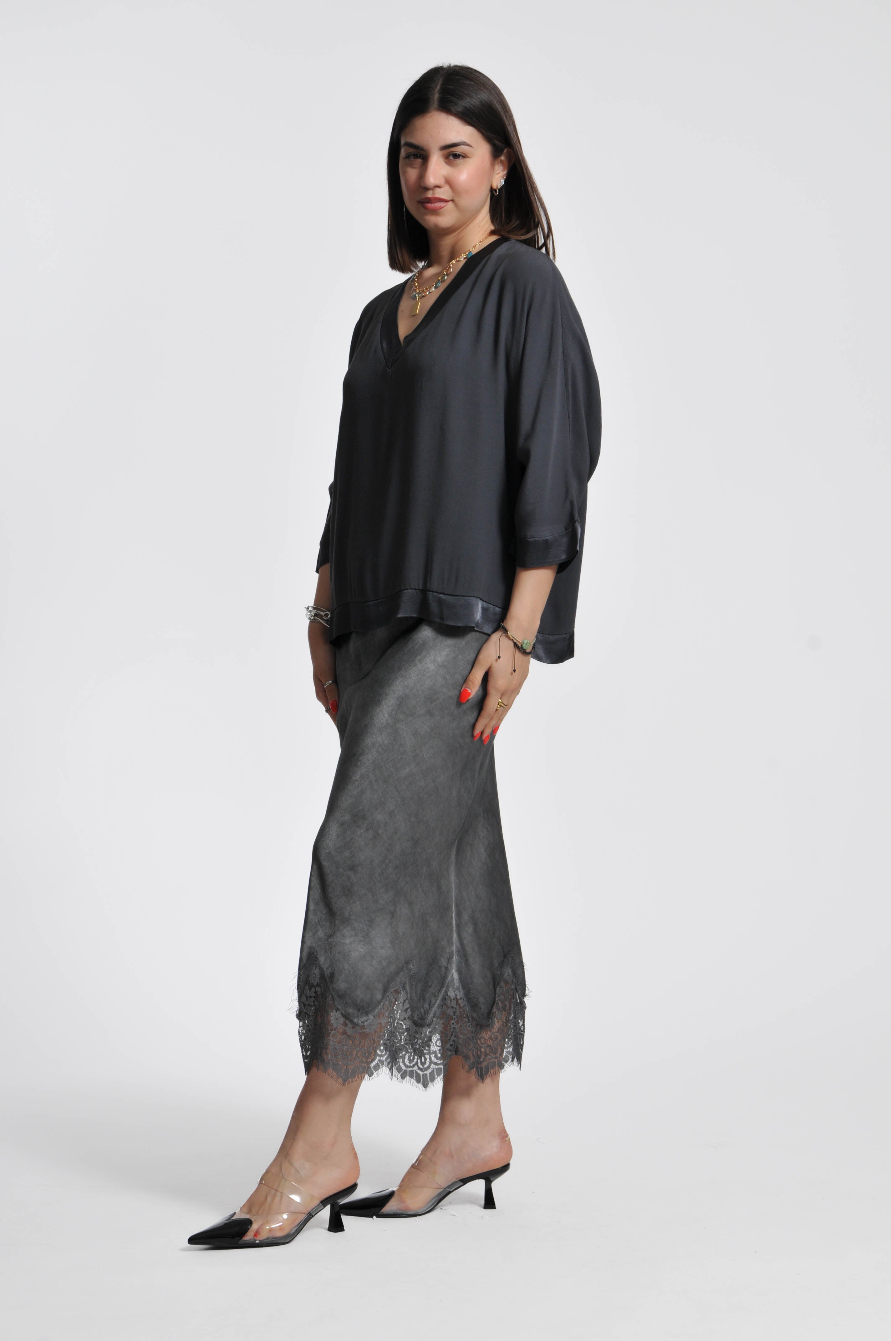 Blusa Ocean Crepe