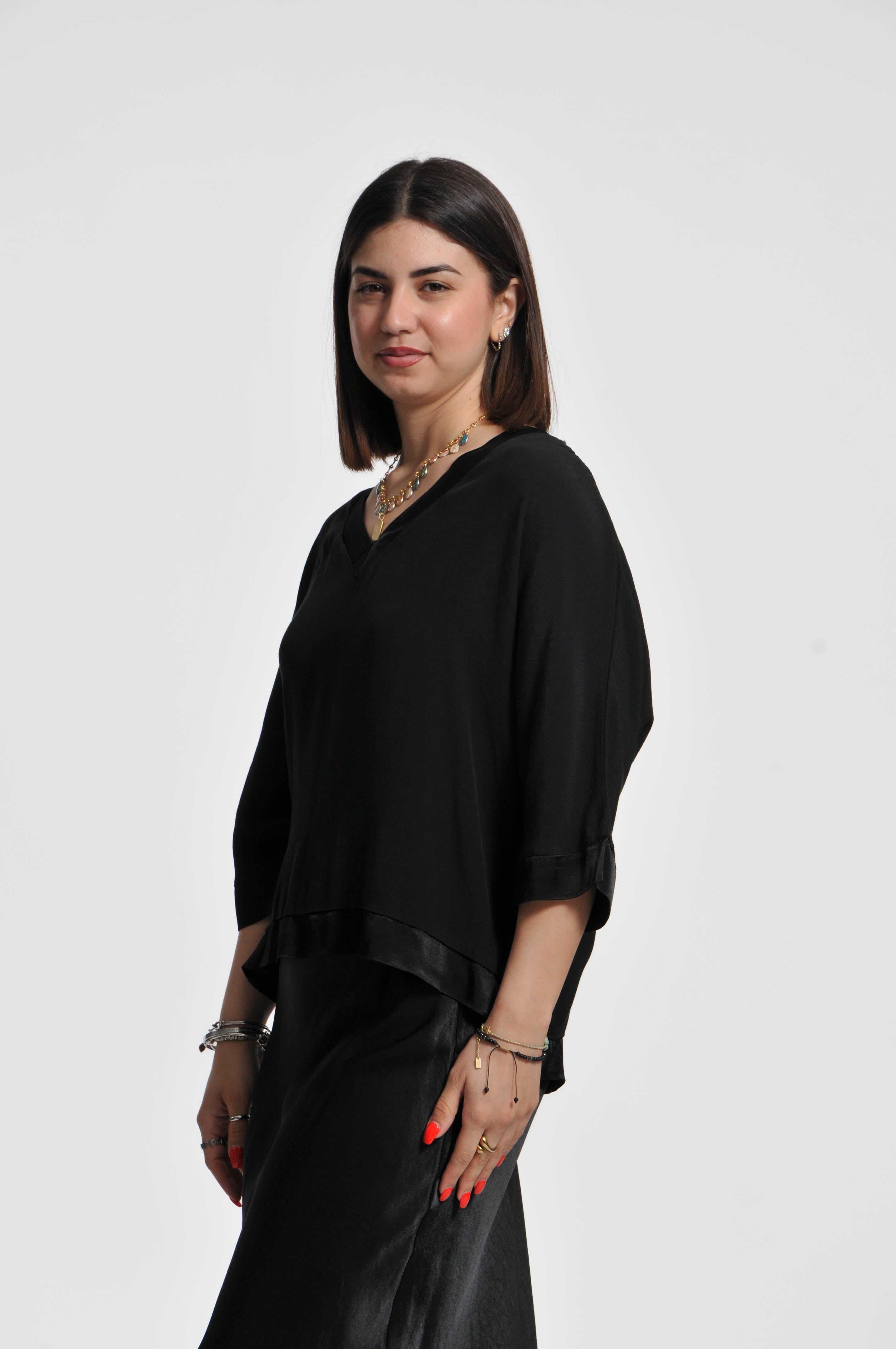 Blusa Ocean Crepe