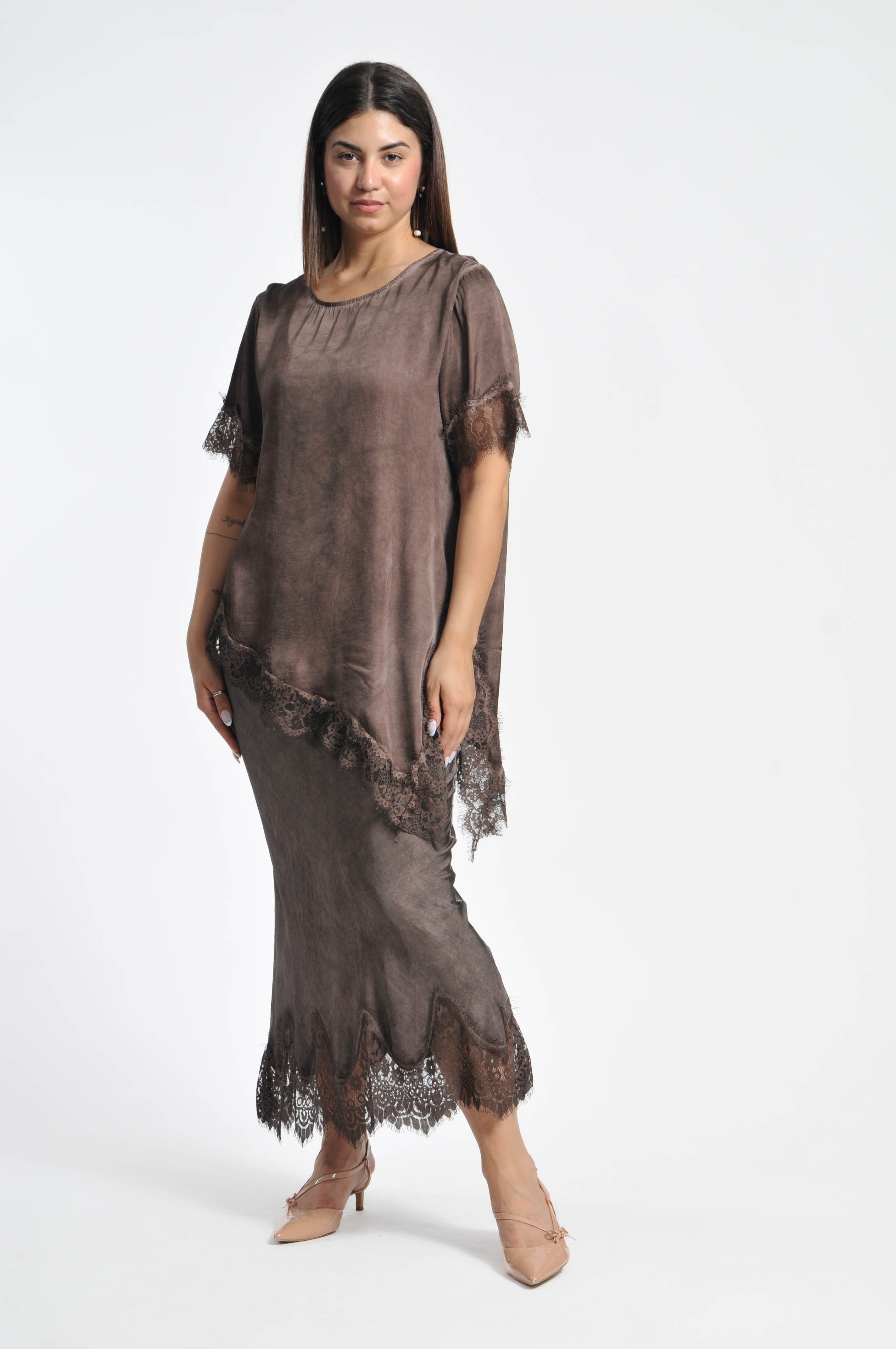 T-shirt Pizzo Ocean Asimmetrica