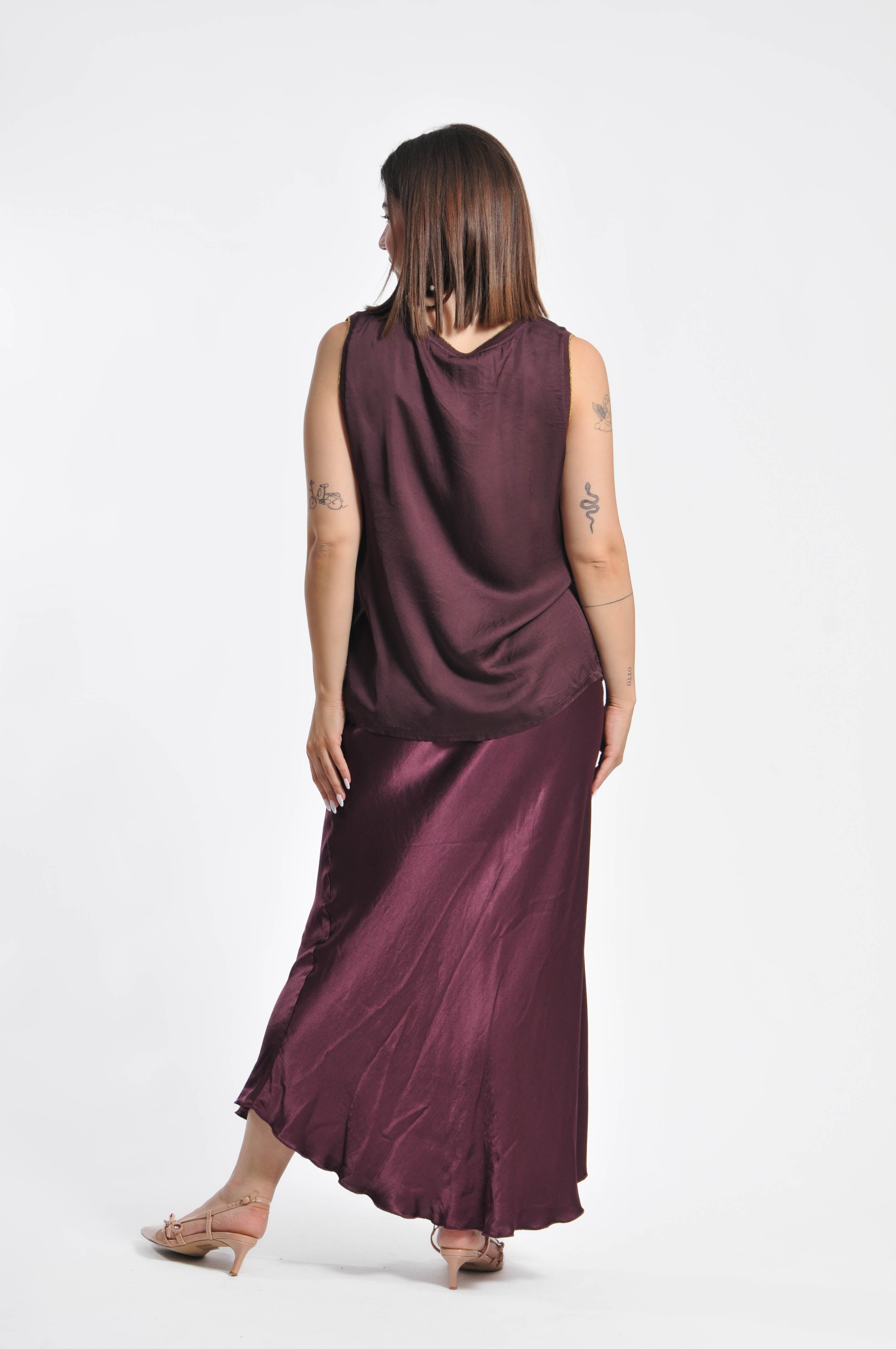 Canottiera Ocean Lurex