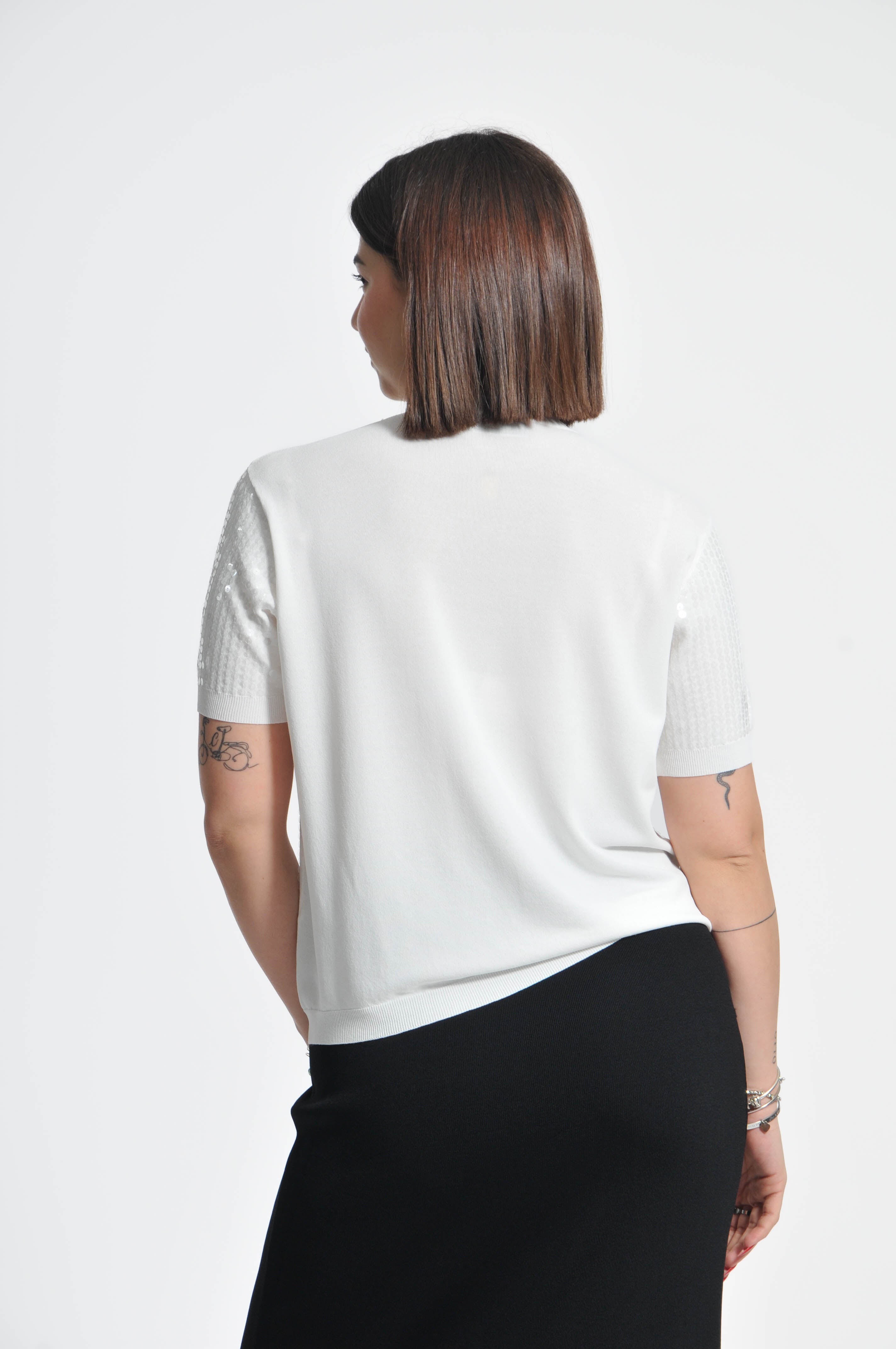 T-shirt Oasi Paillettes