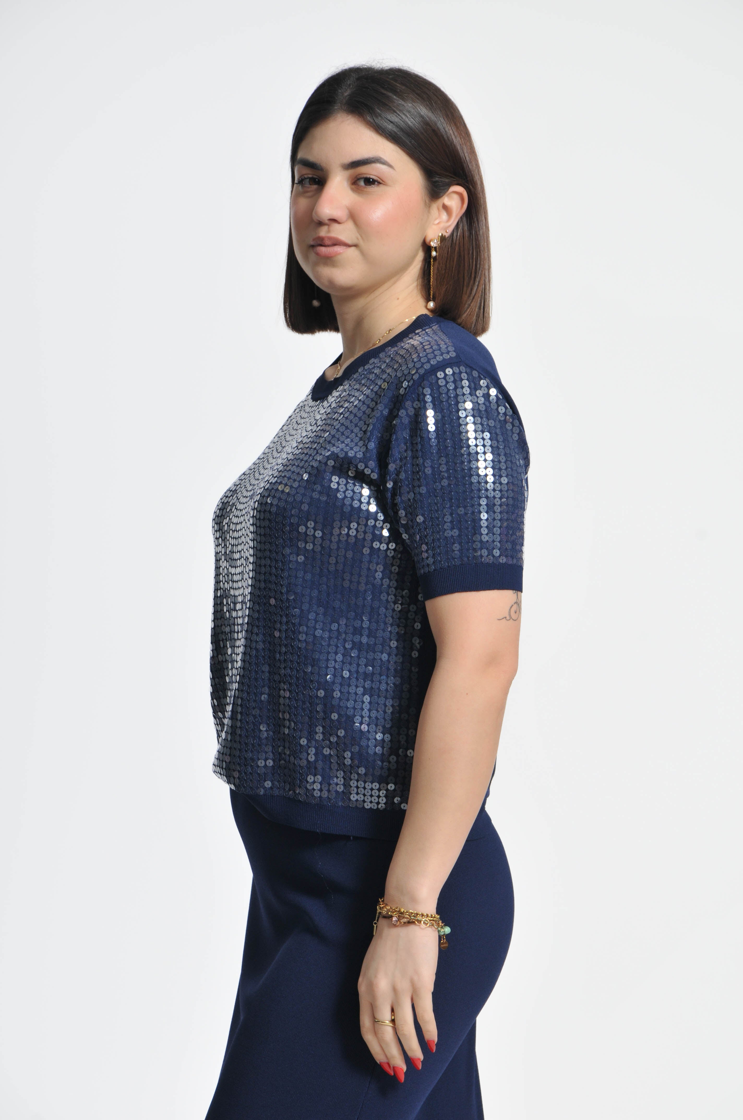 T-shirt Oasi Paillettes