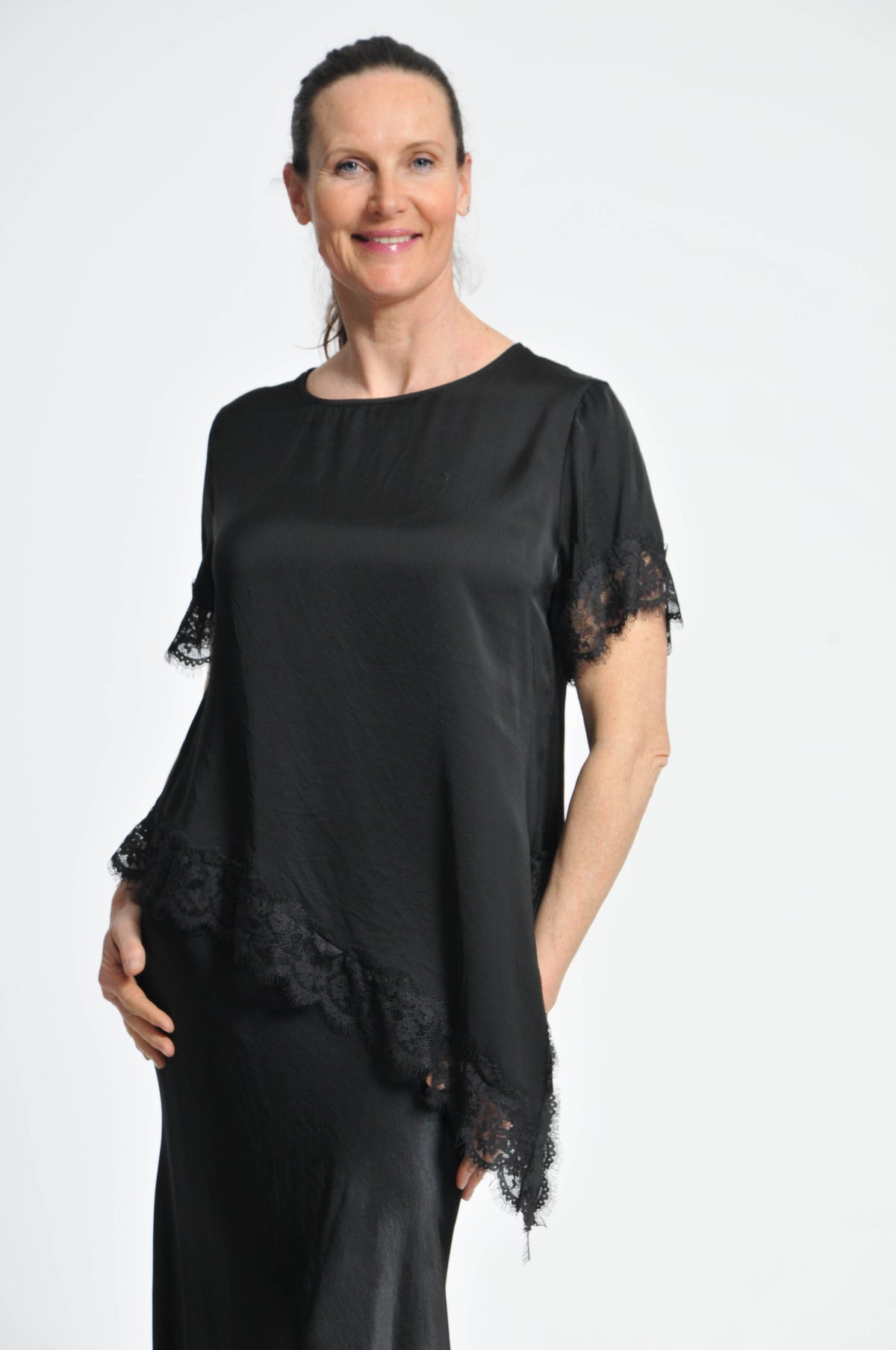 T-shirt Ocean Pizzo Asimmetrica