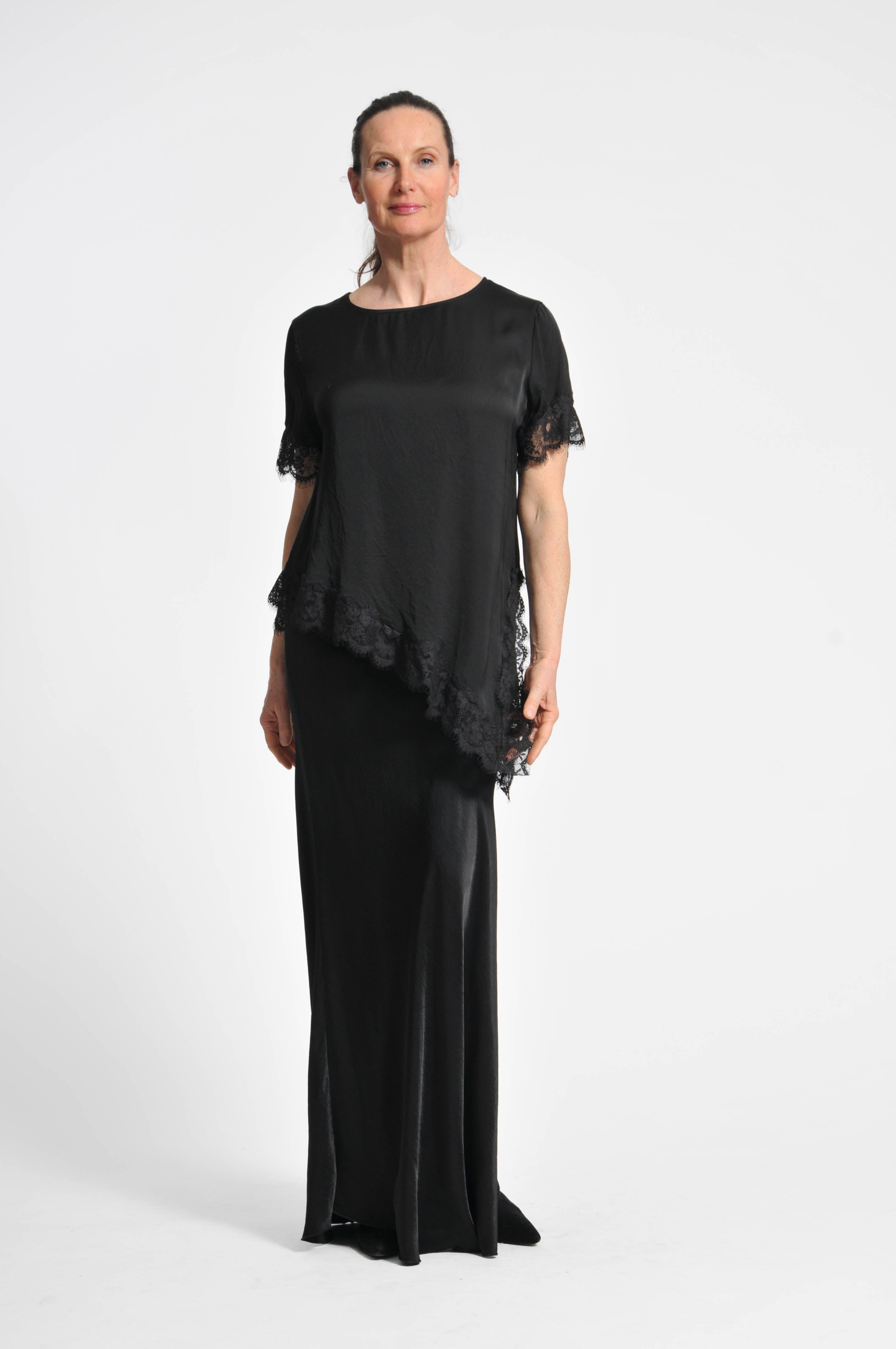 T-shirt Pizzo Ocean Asimmetrica