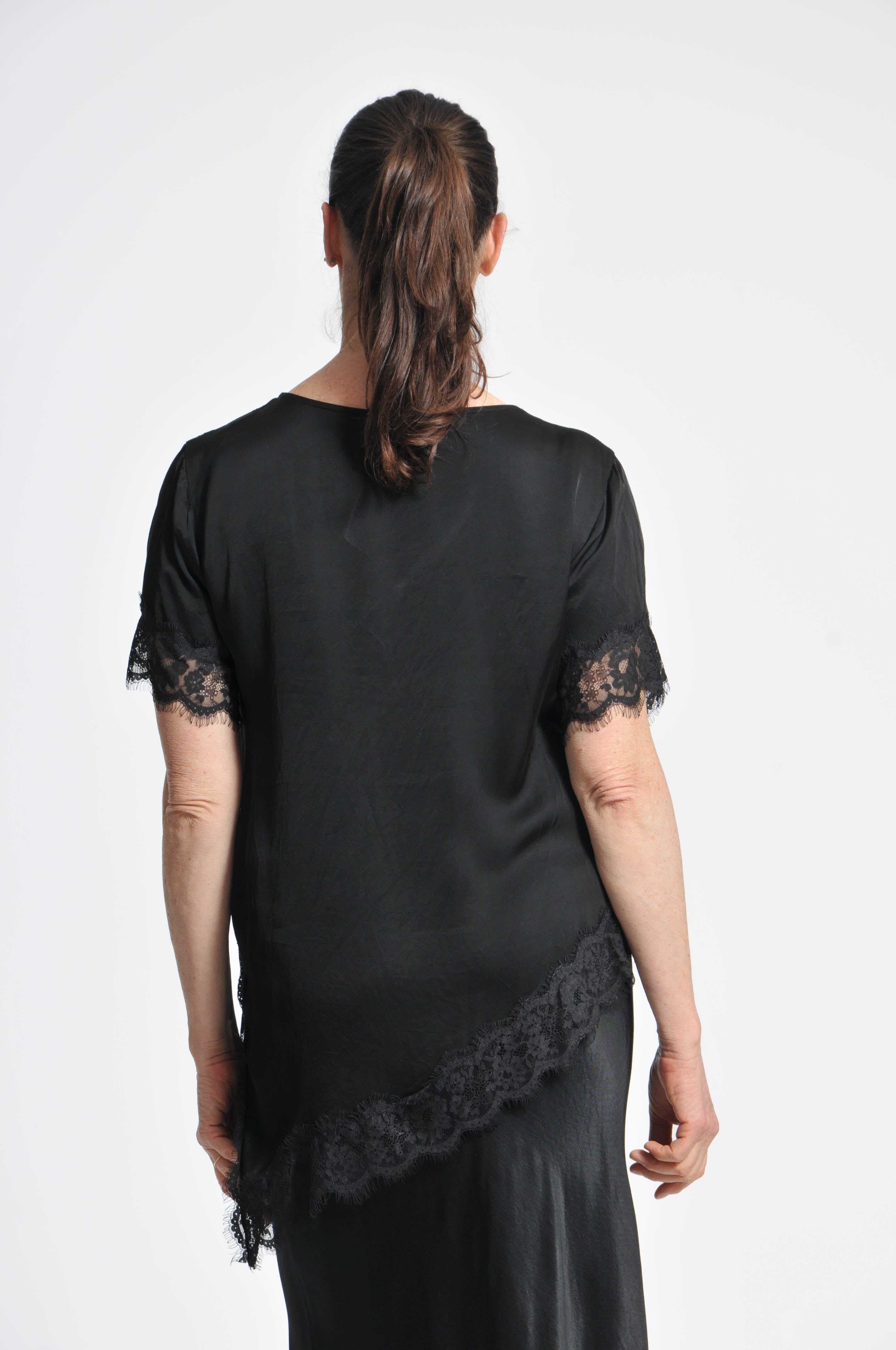 T-shirt Pizzo Ocean Asimmetrica