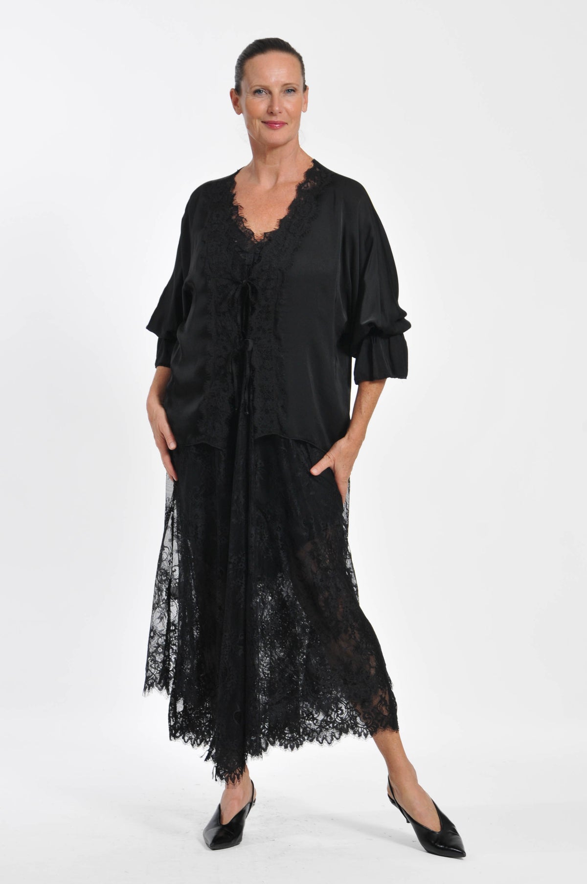 Cardigan Pizzo Ocean