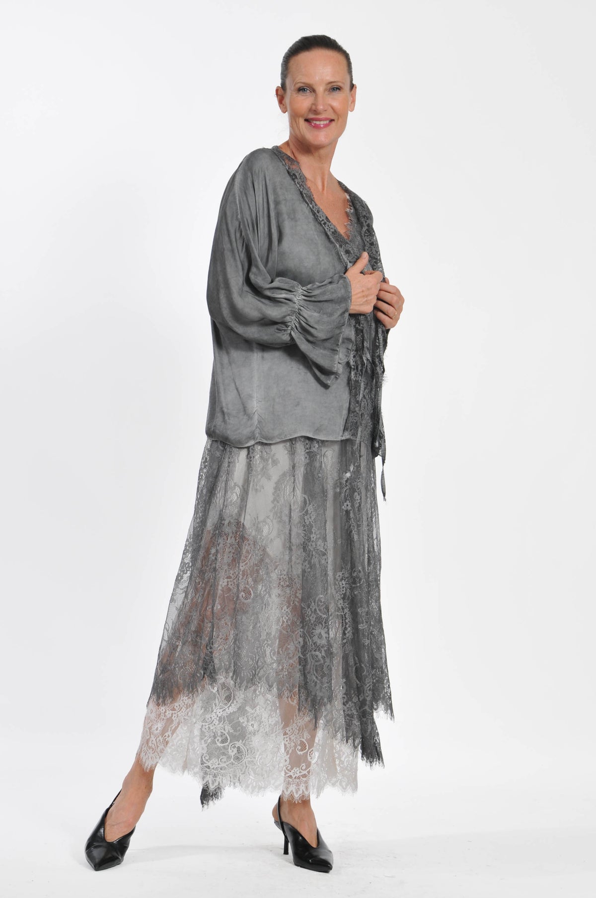 Cardigan Pizzo Ocean