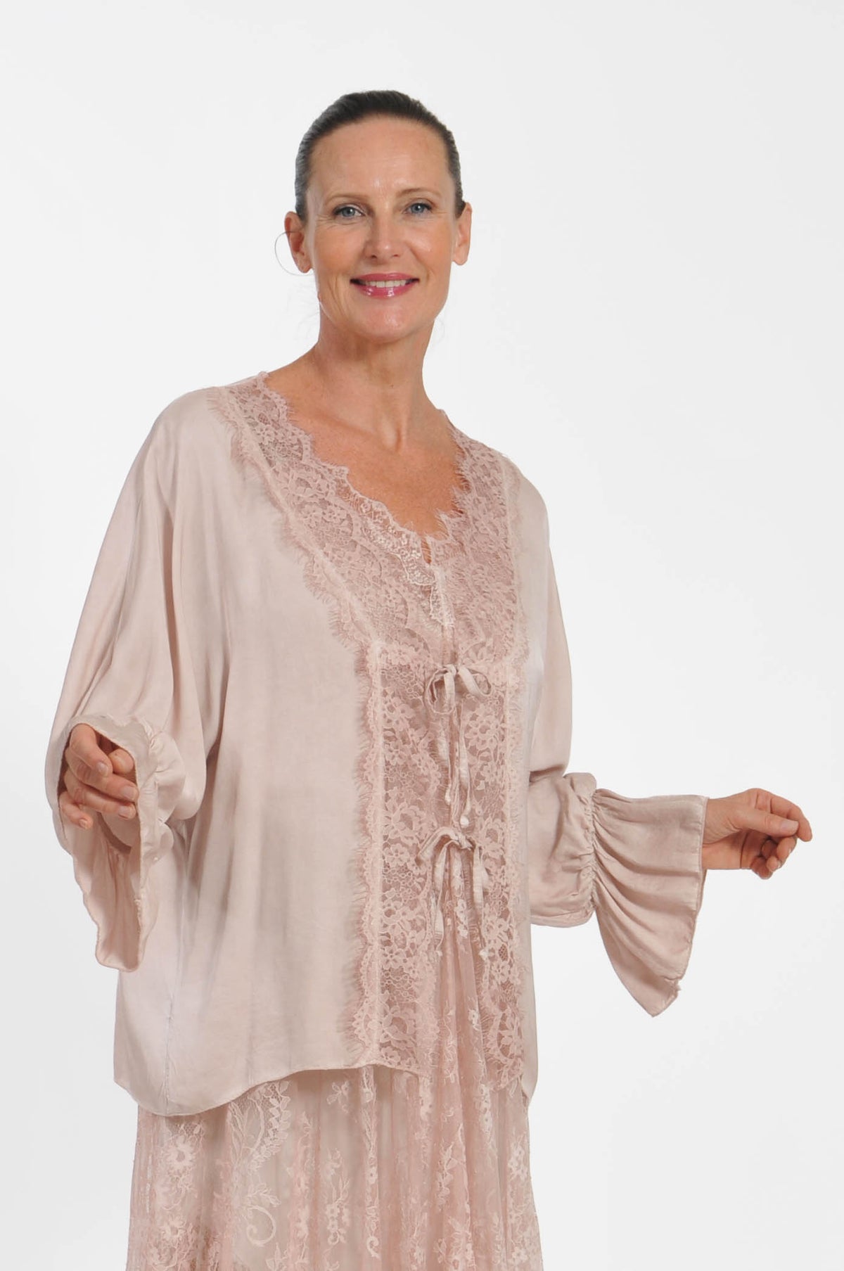 Cardigan Pizzo Ocean