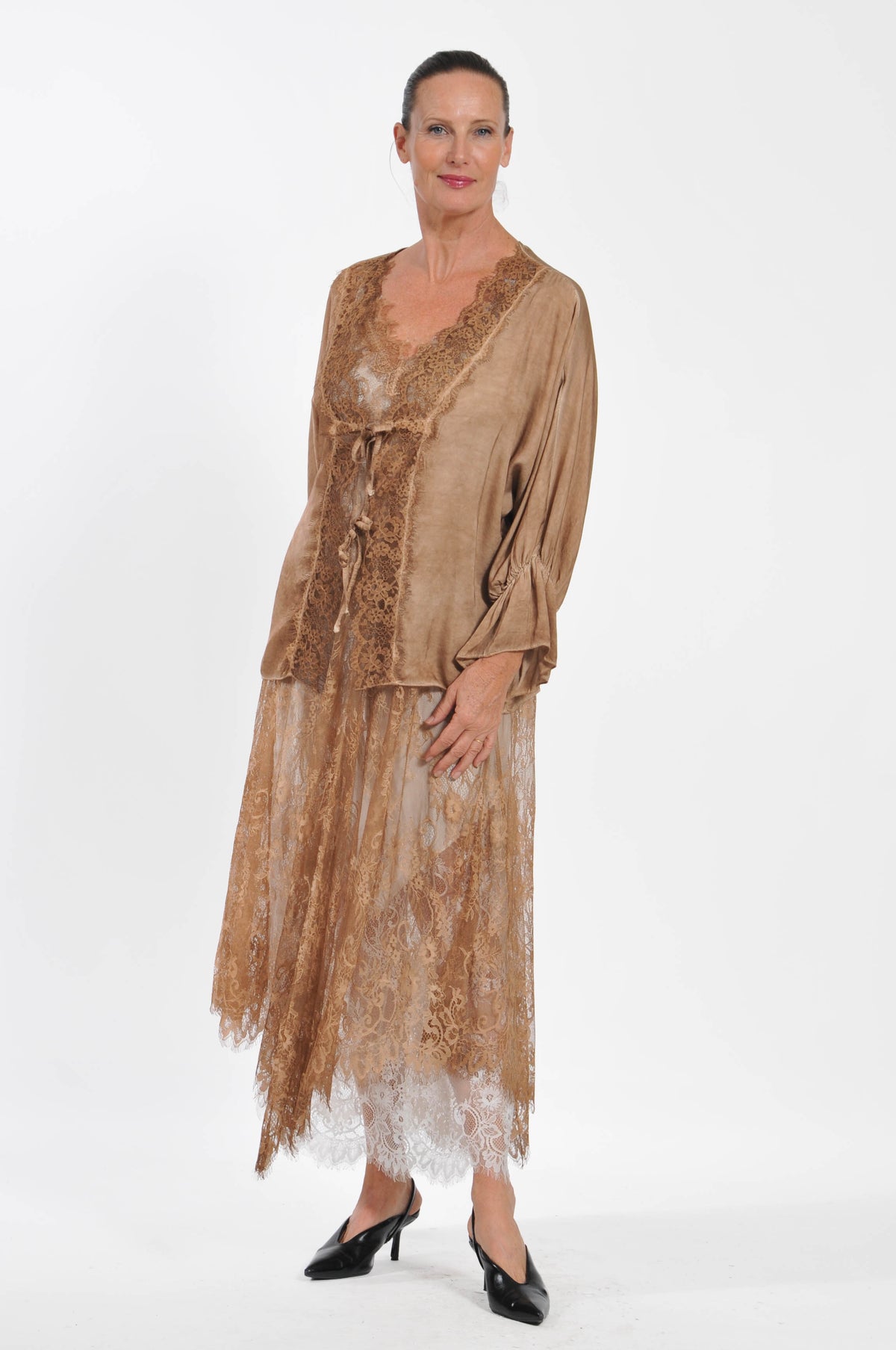 Cardigan Pizzo Ocean