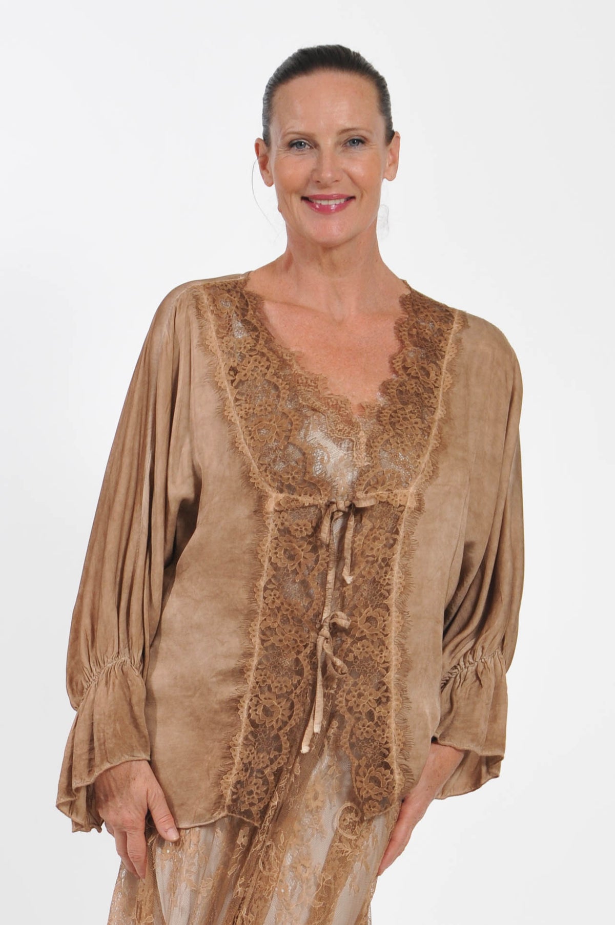Cardigan Pizzo Ocean