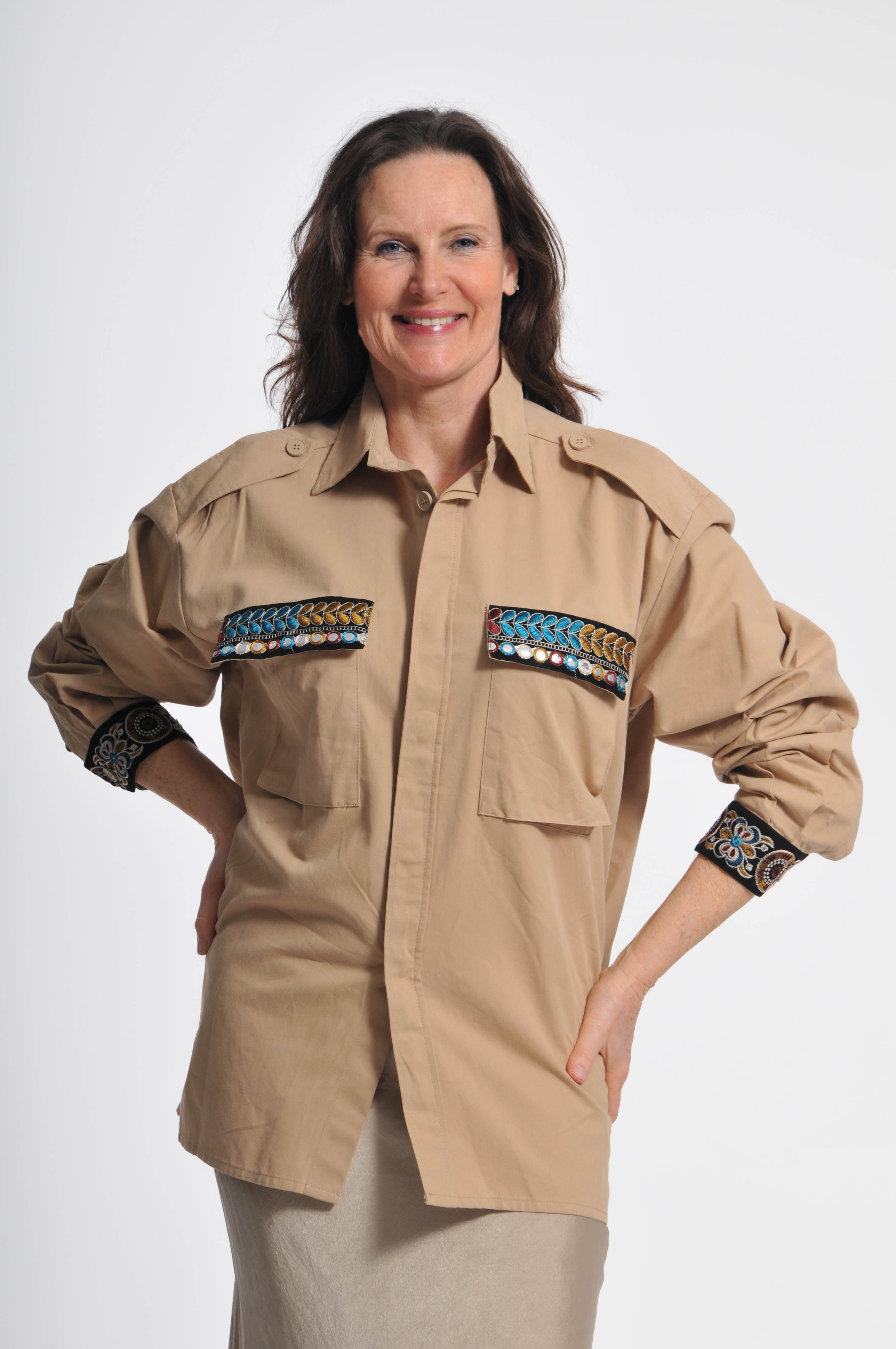 Giacca Military Blane