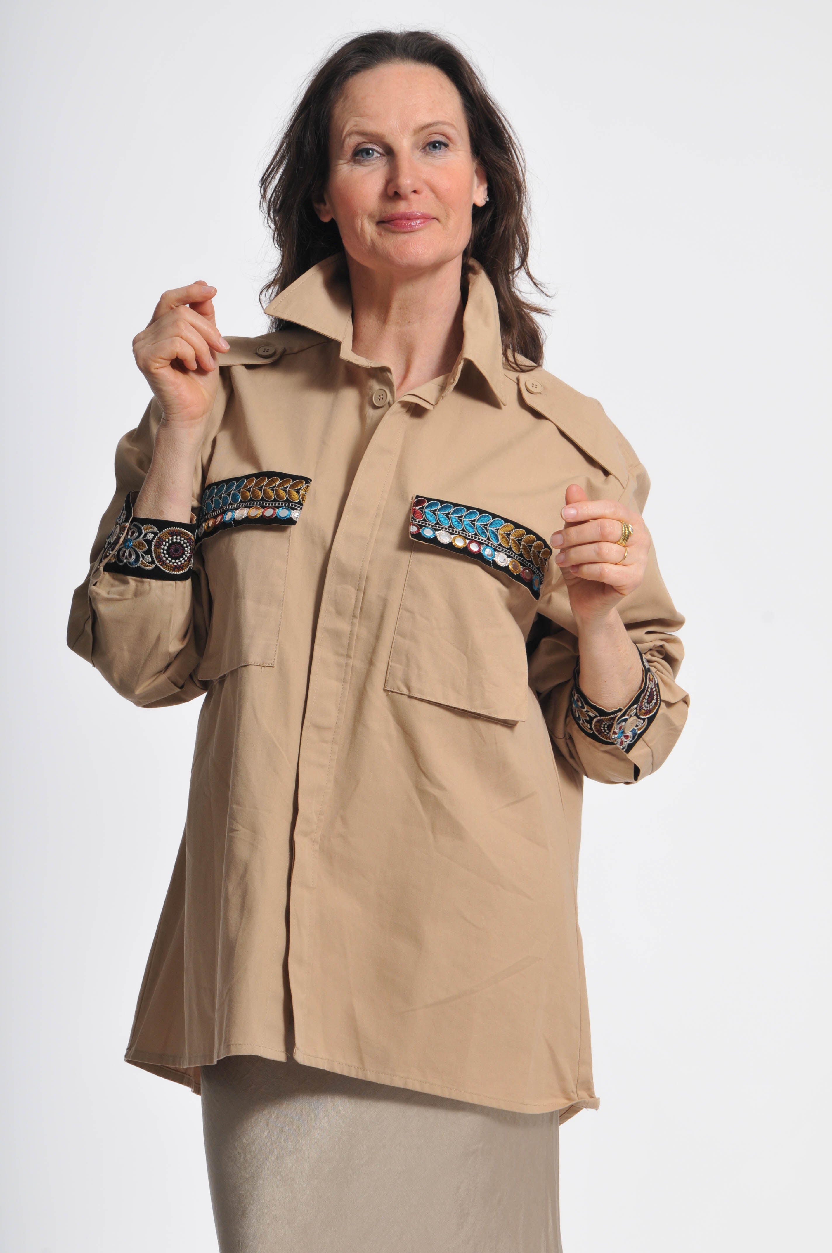 Giacca Military Blane