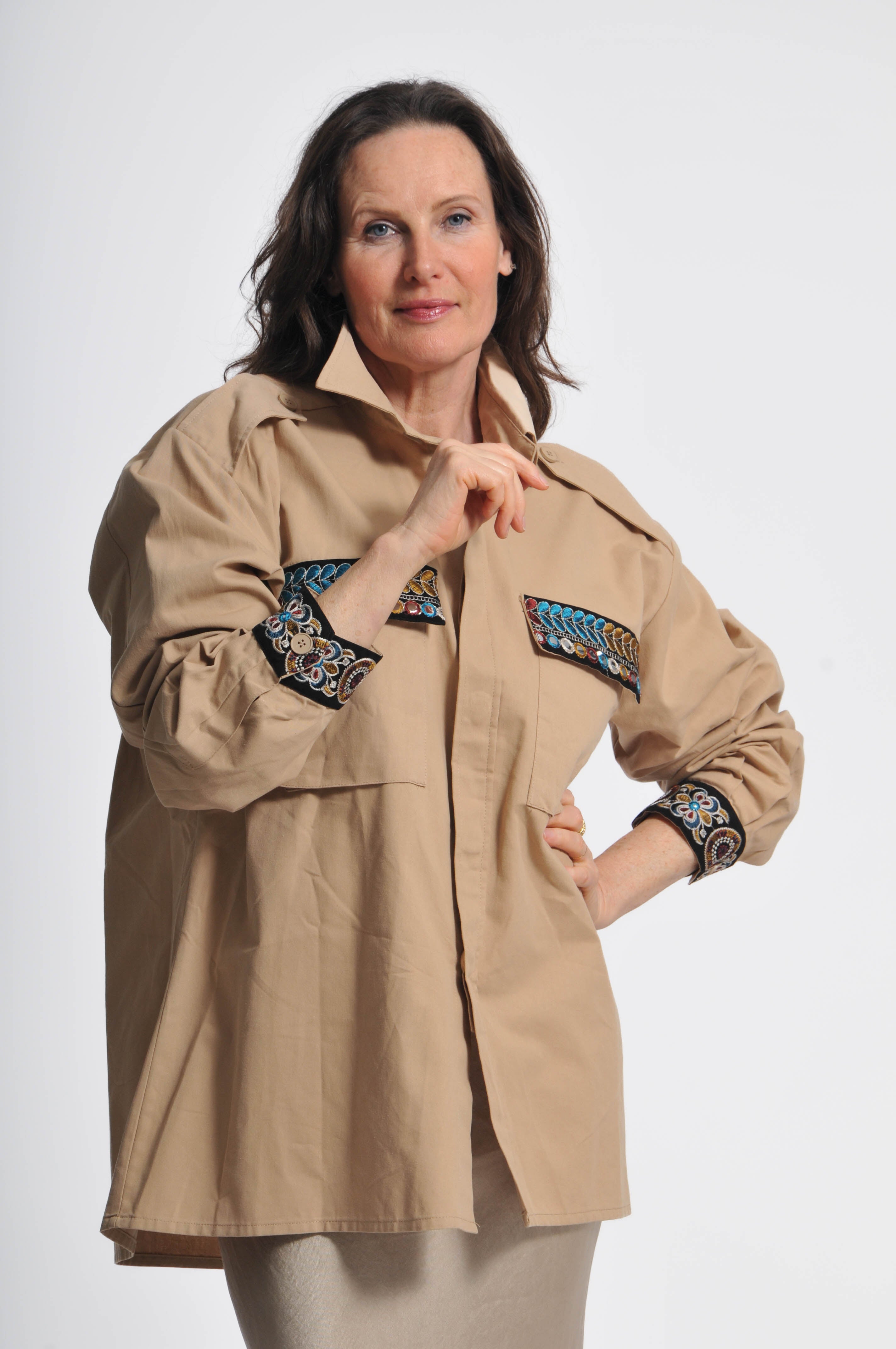 Giacca Military Blane