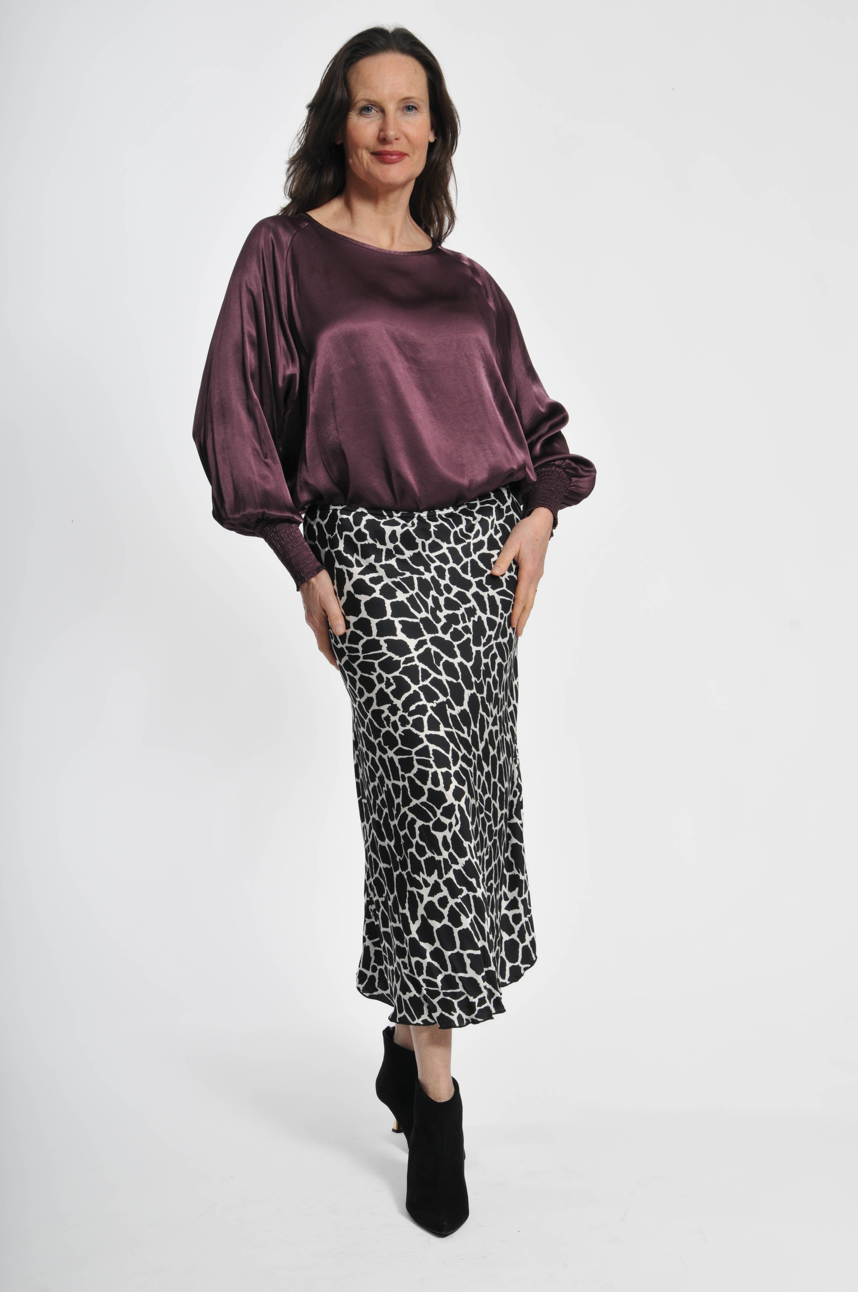 Blusa Ocean Maniche Elastico