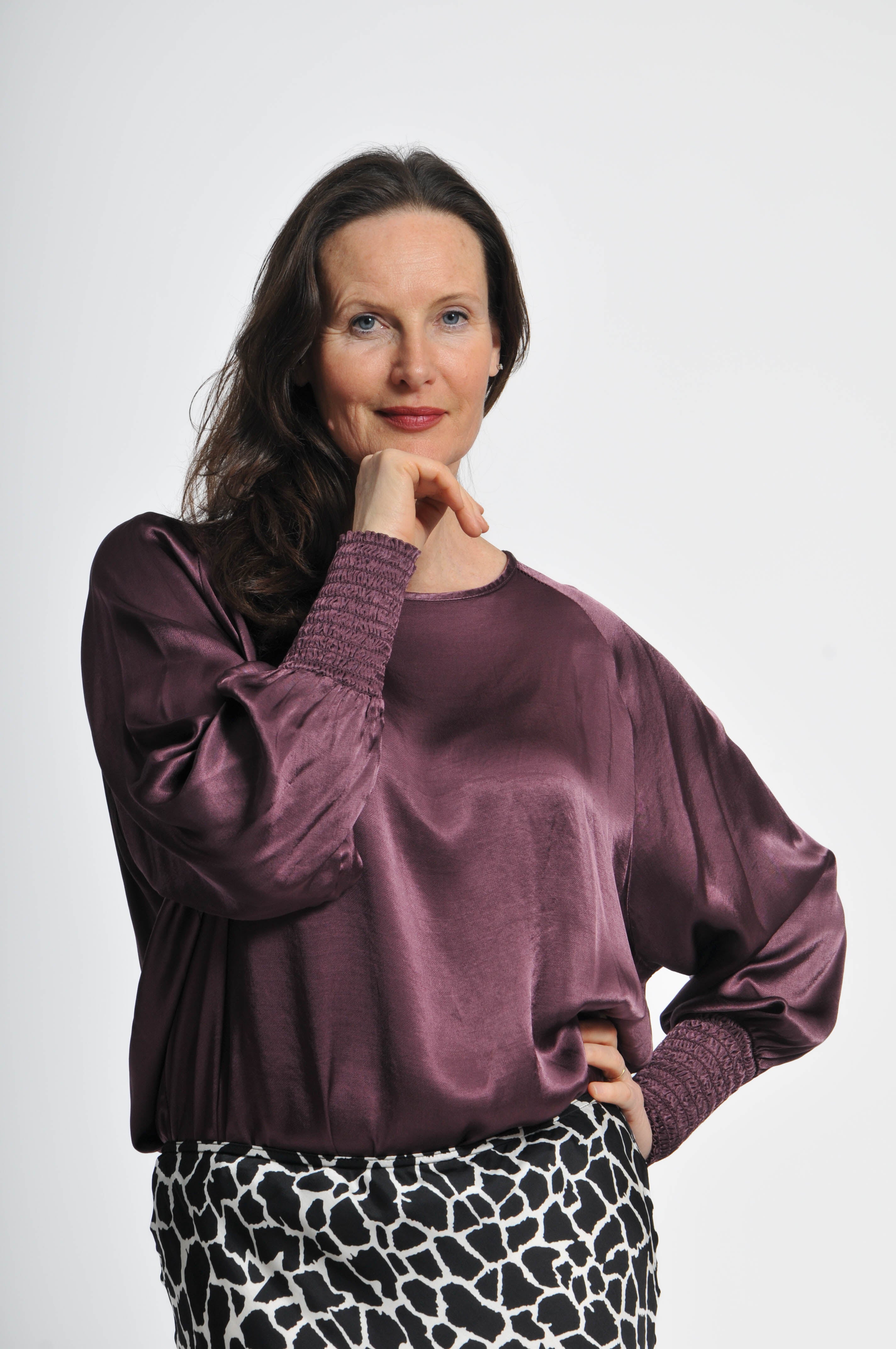 Blusa Ocean Maniche Elastico