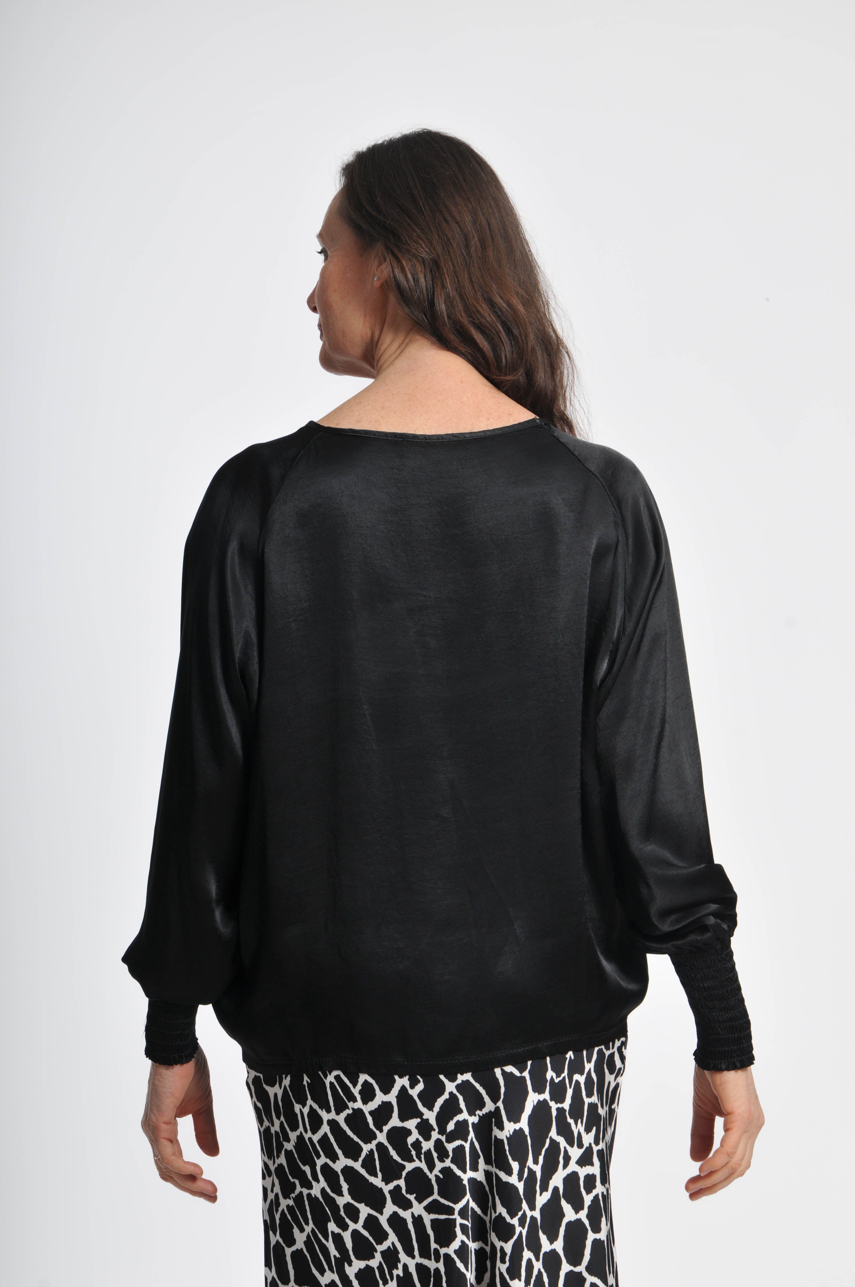 Blusa Ocean Maniche Elastico