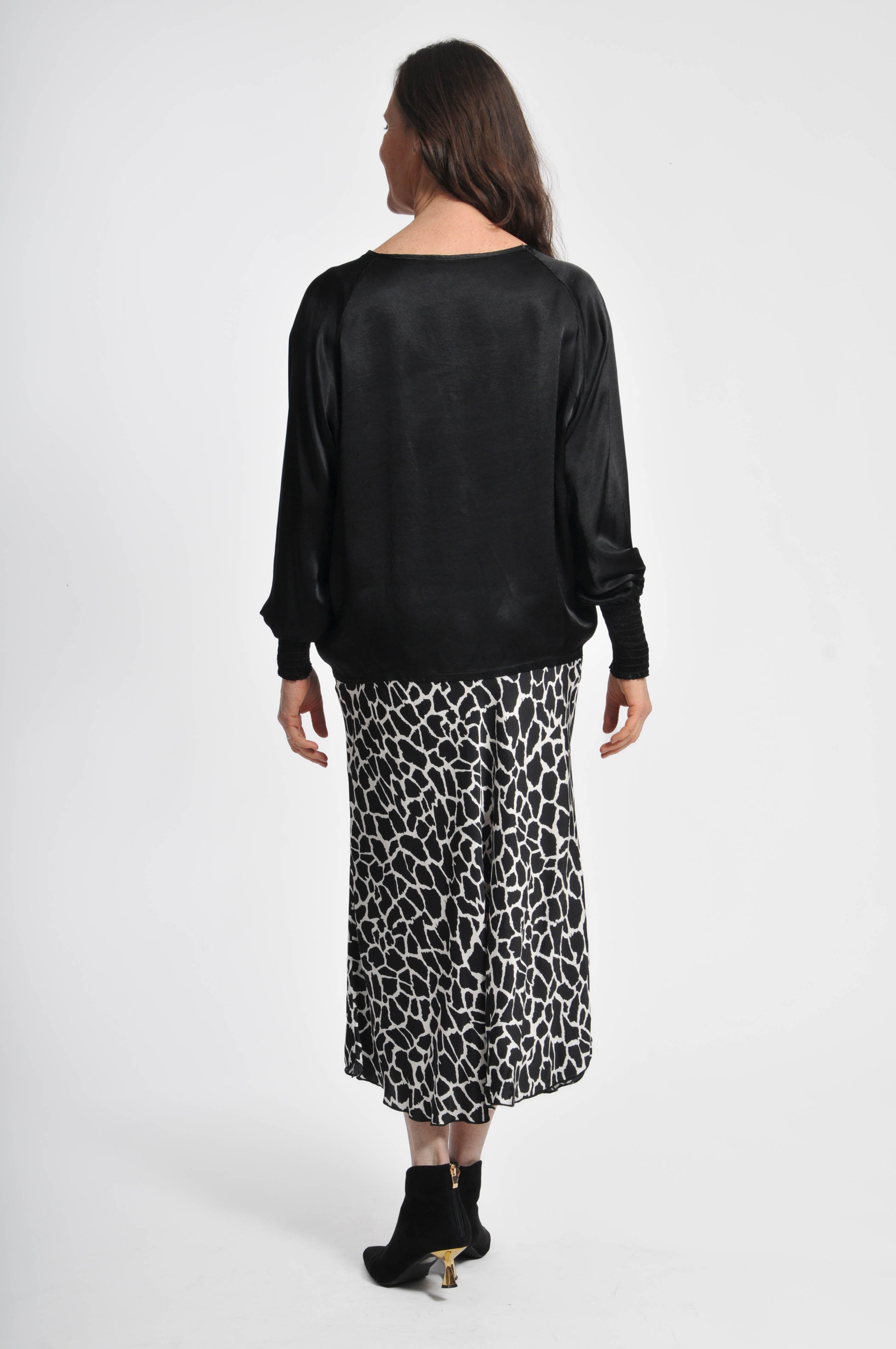 Blusa Ocean Maniche Elastico