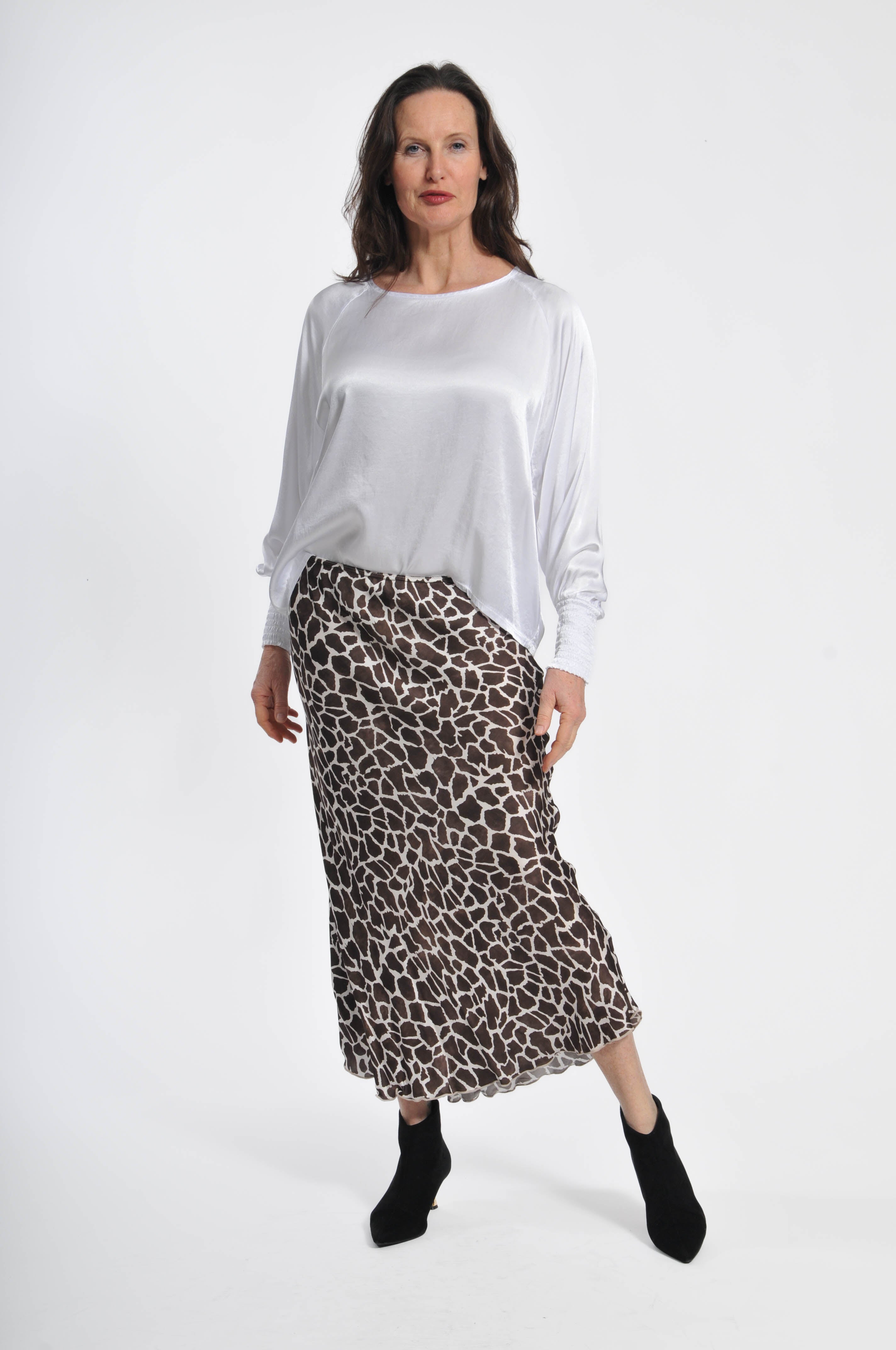 Blusa Ocean Maniche Elastico