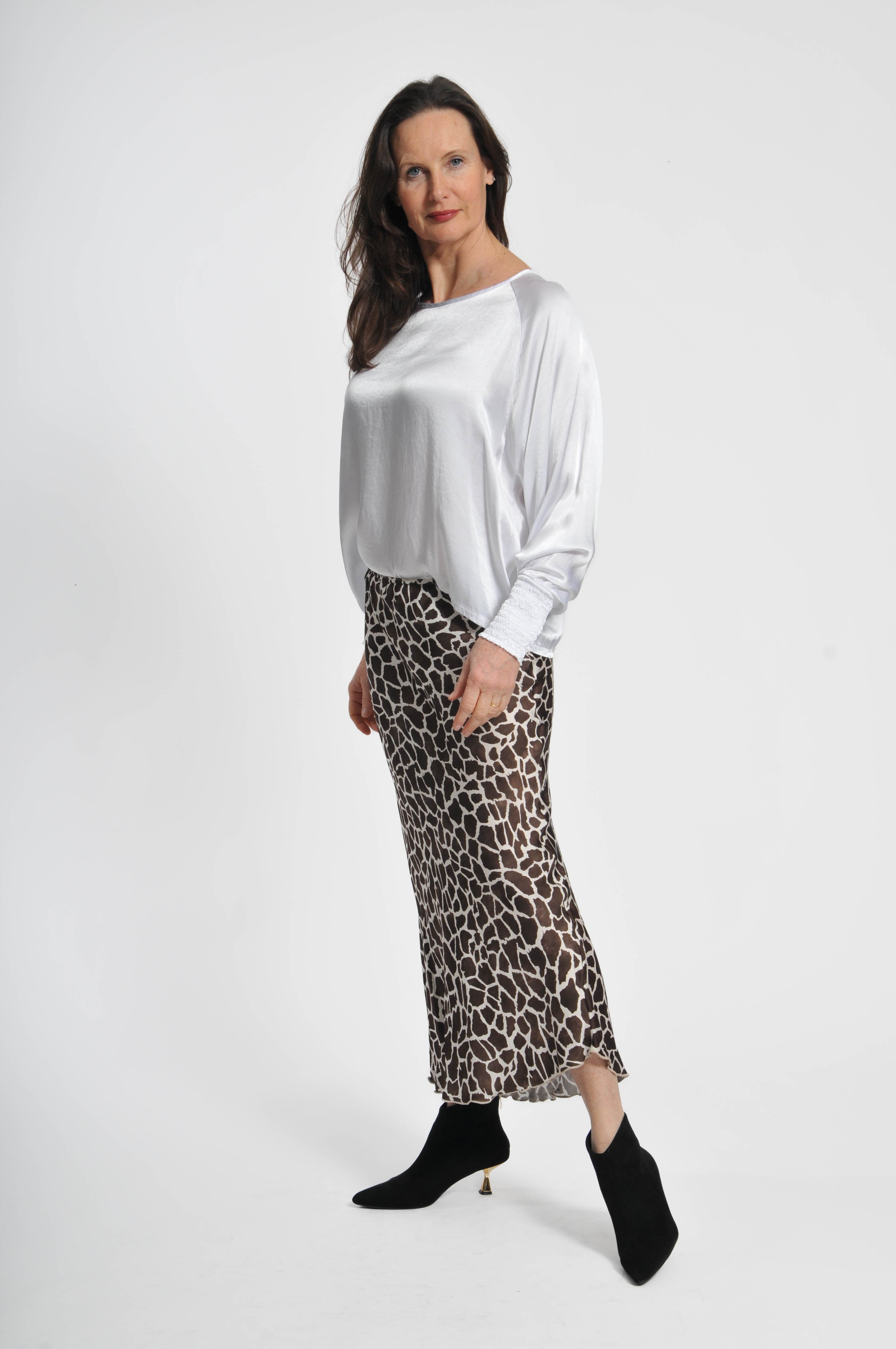 Blusa Ocean Maniche Elastico