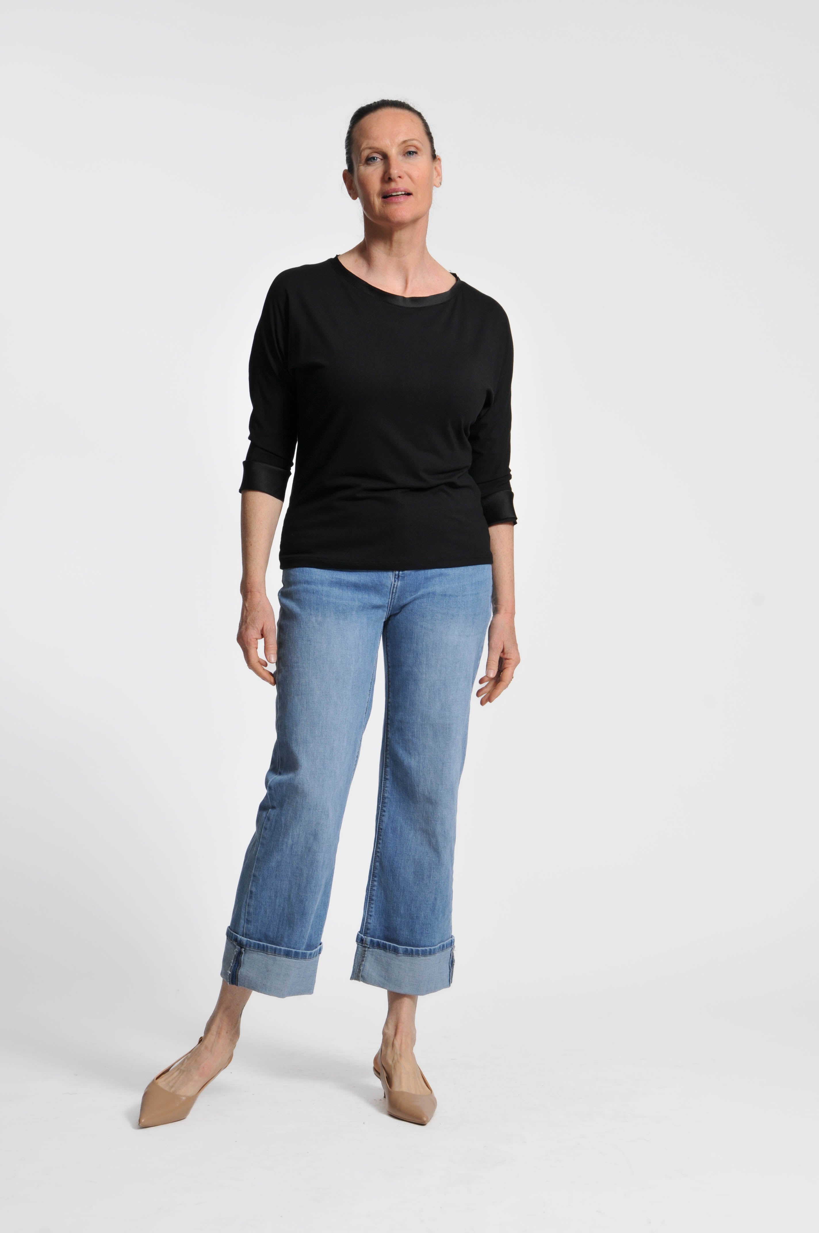 T-shirt Betty Manica Lunga