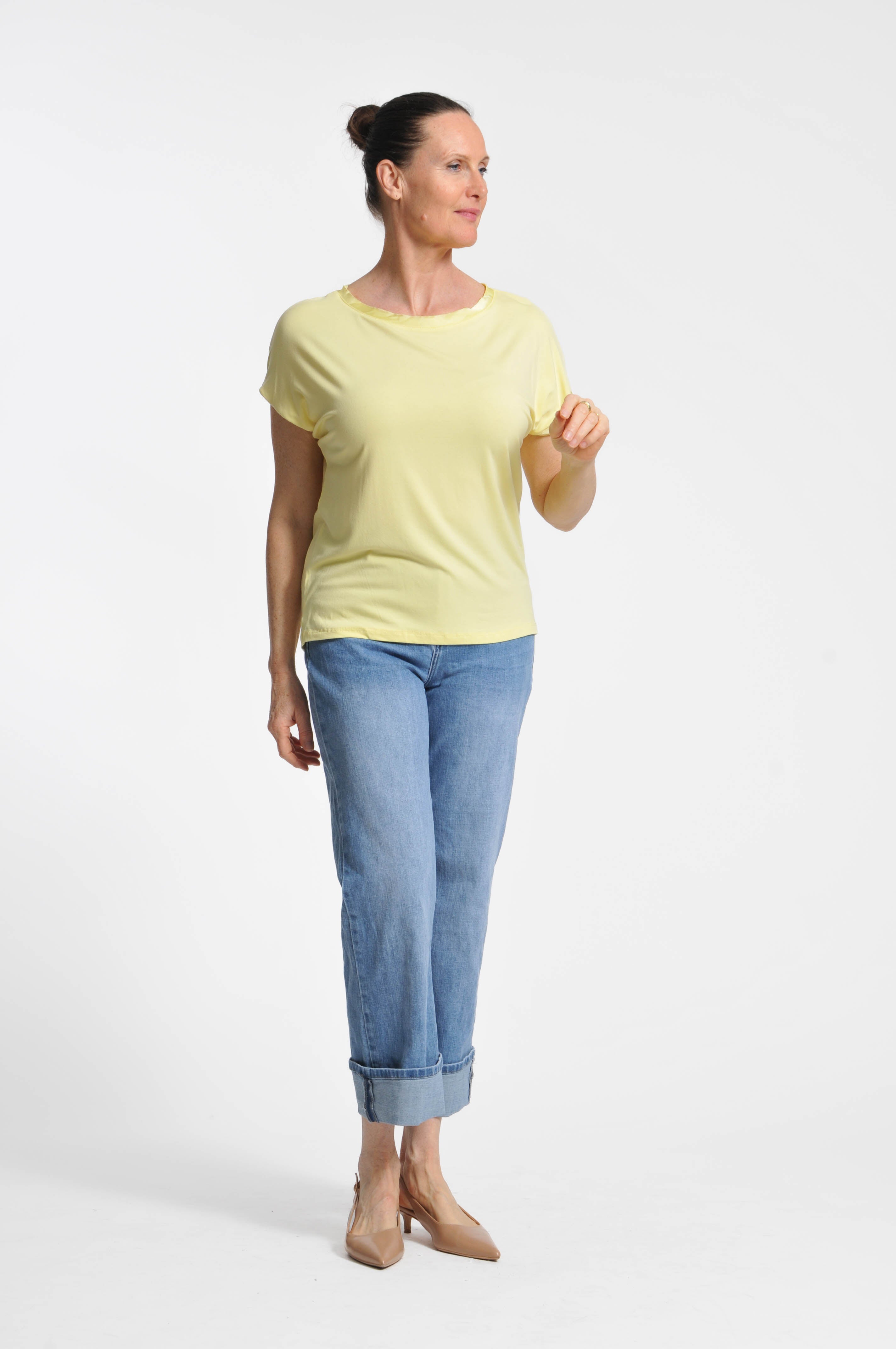 T-shirt Betty Manica Corta