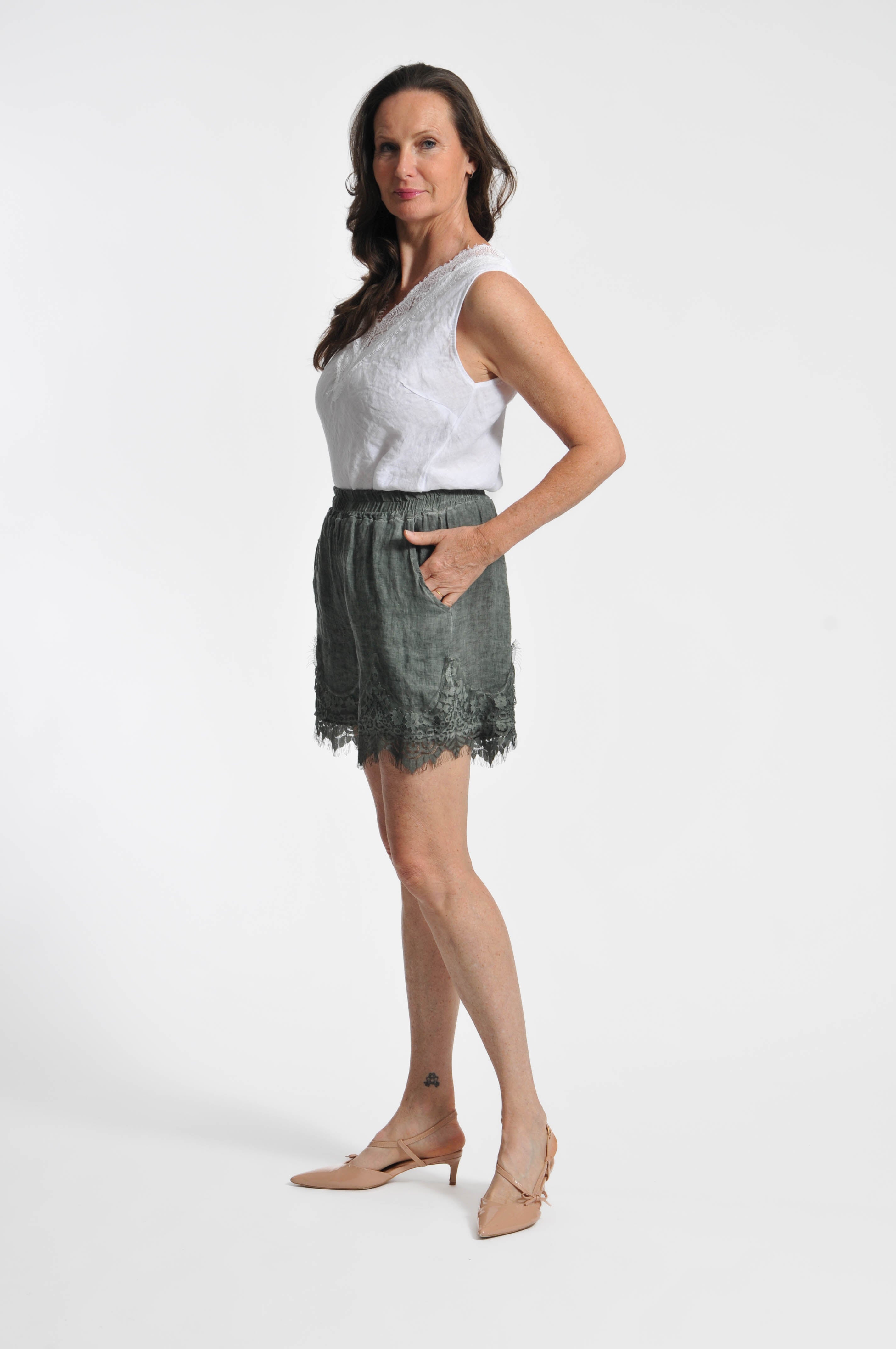 Pantaloncino Ocean Lino