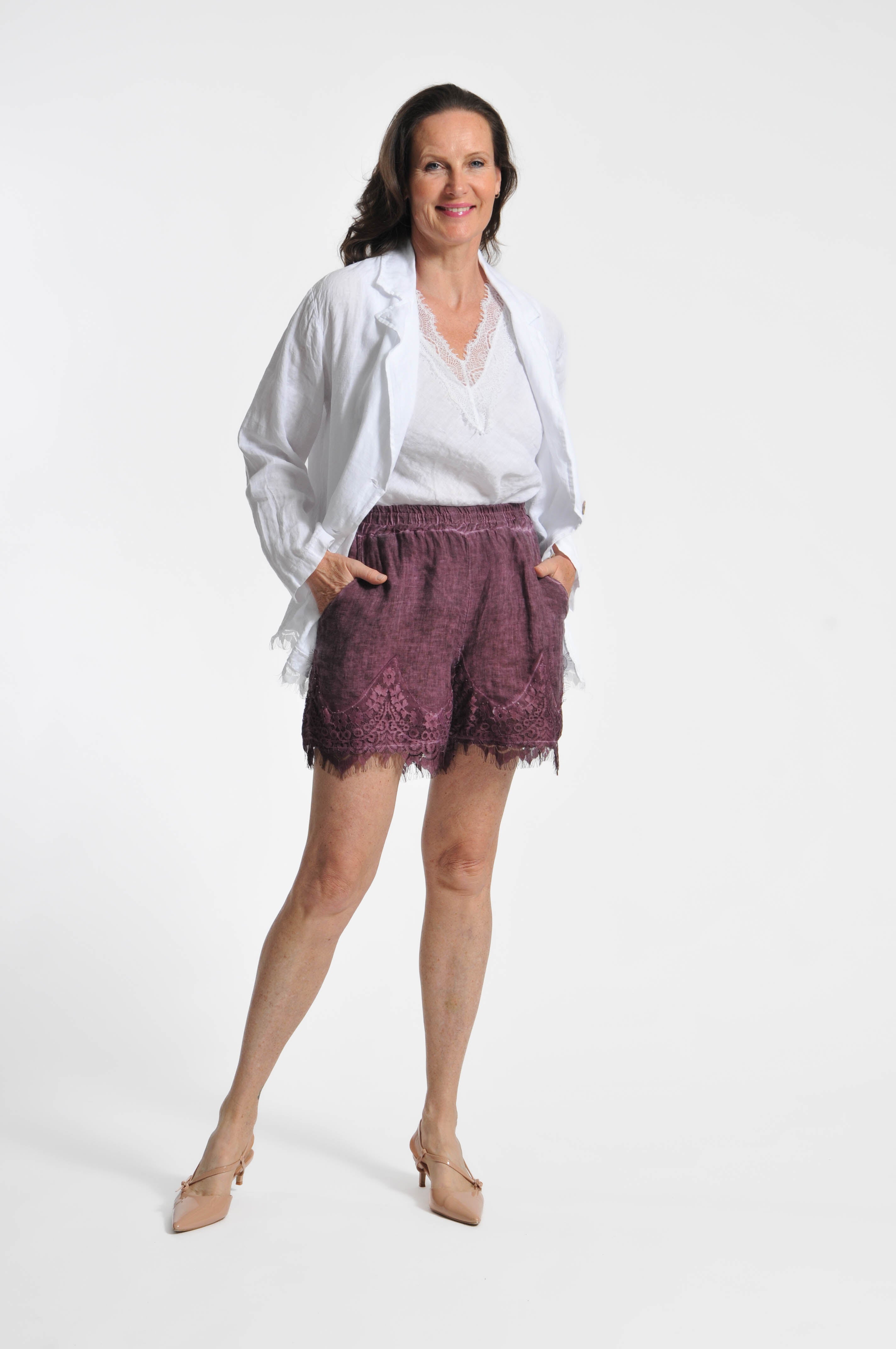 Pantaloncino Ocean Lino