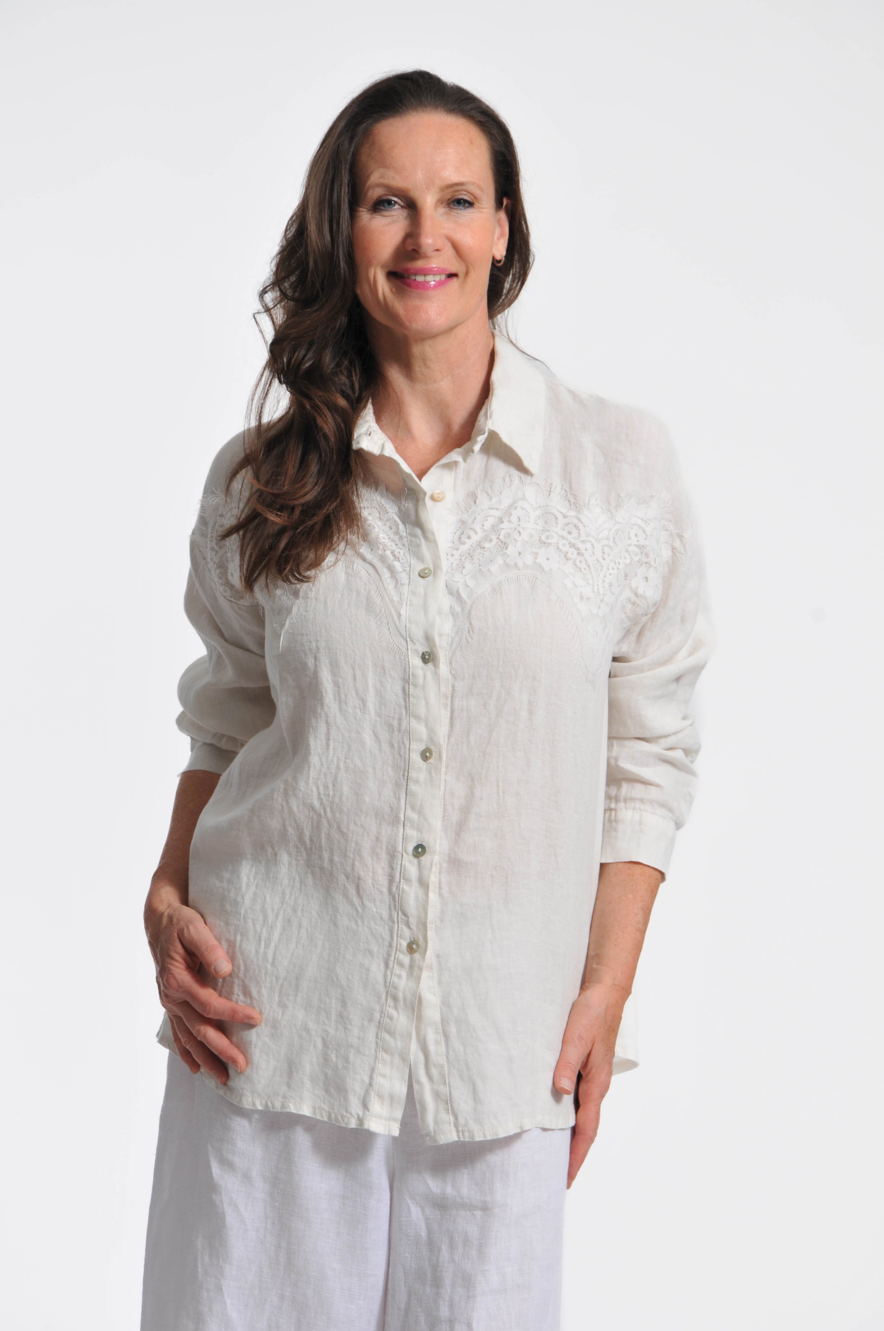 Camicia Ocean Lino