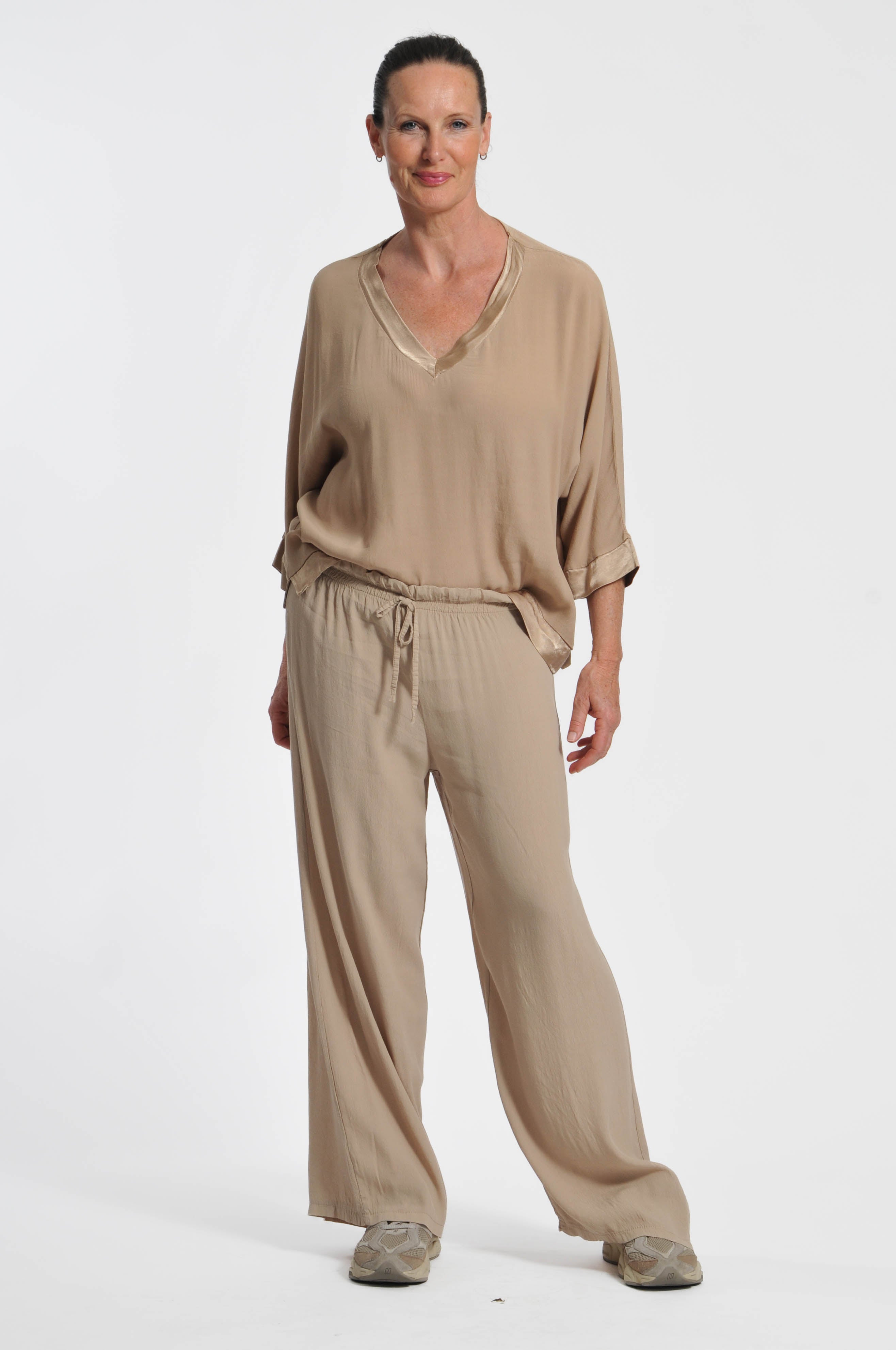 Pantalone Ocean Crepe