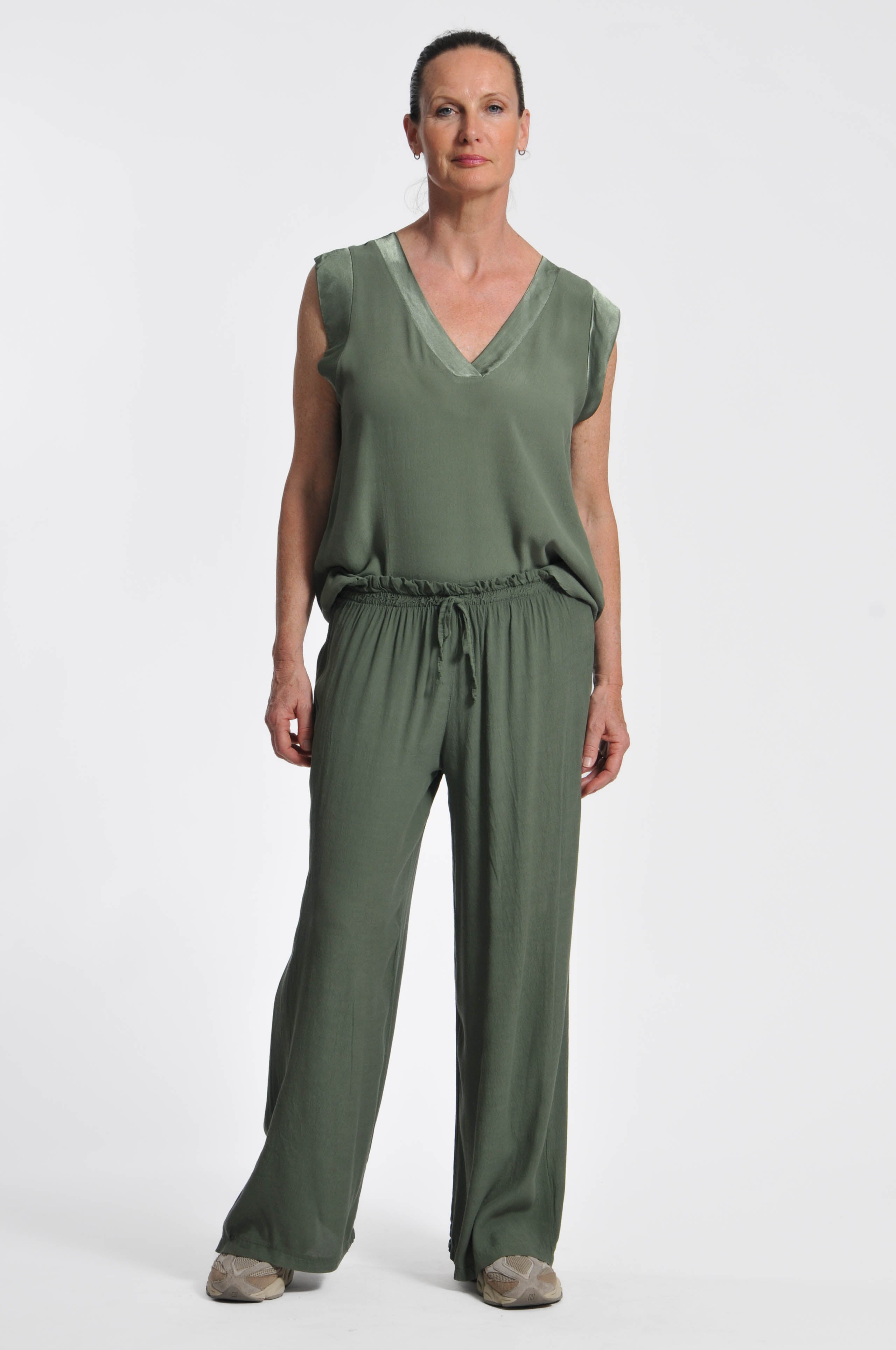 Pantalone Ocean Crepe