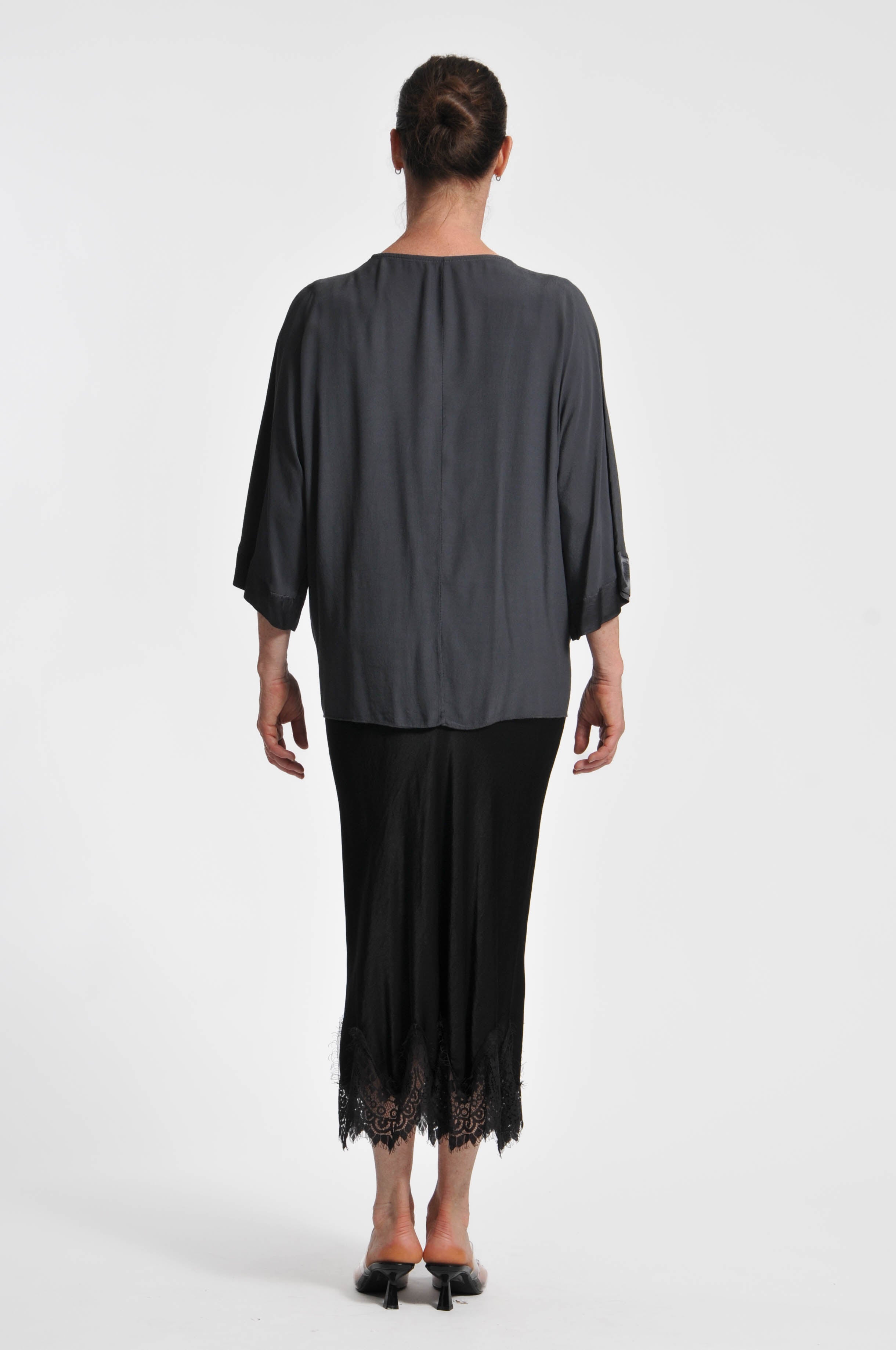 Cardigan Ocean Crepe