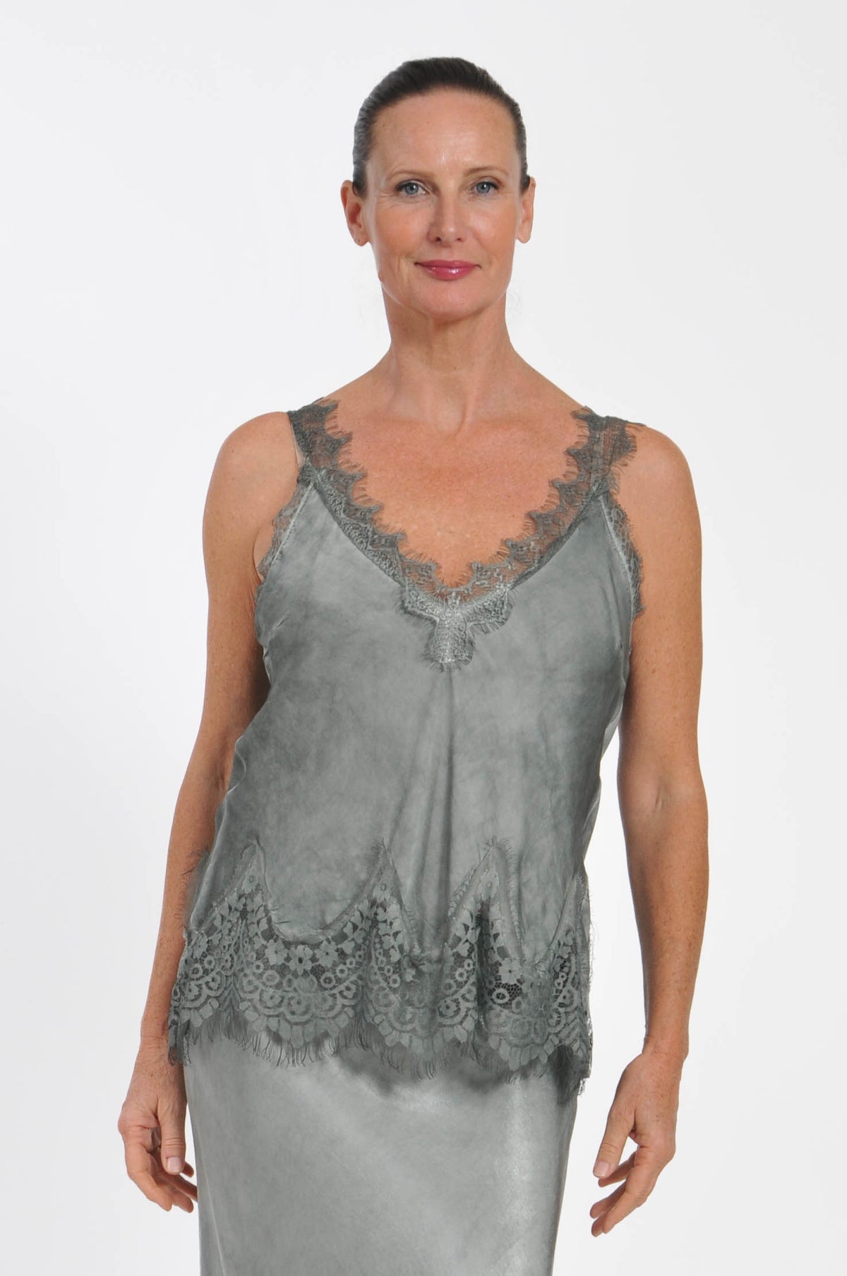 Ocean Lace Tank Top
