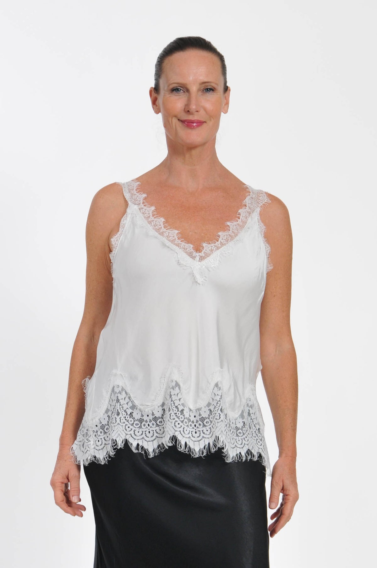 Ocean Lace Tank Top