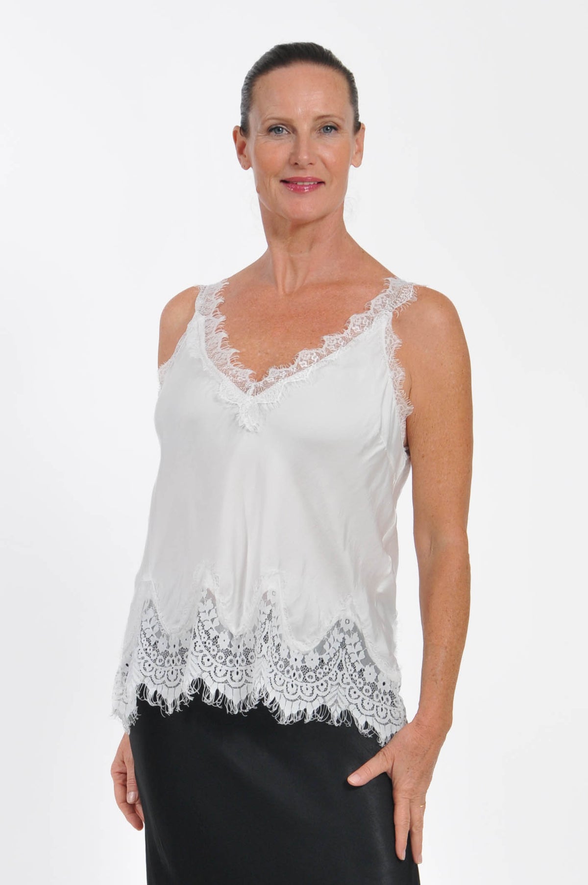 Ocean Lace Tank Top