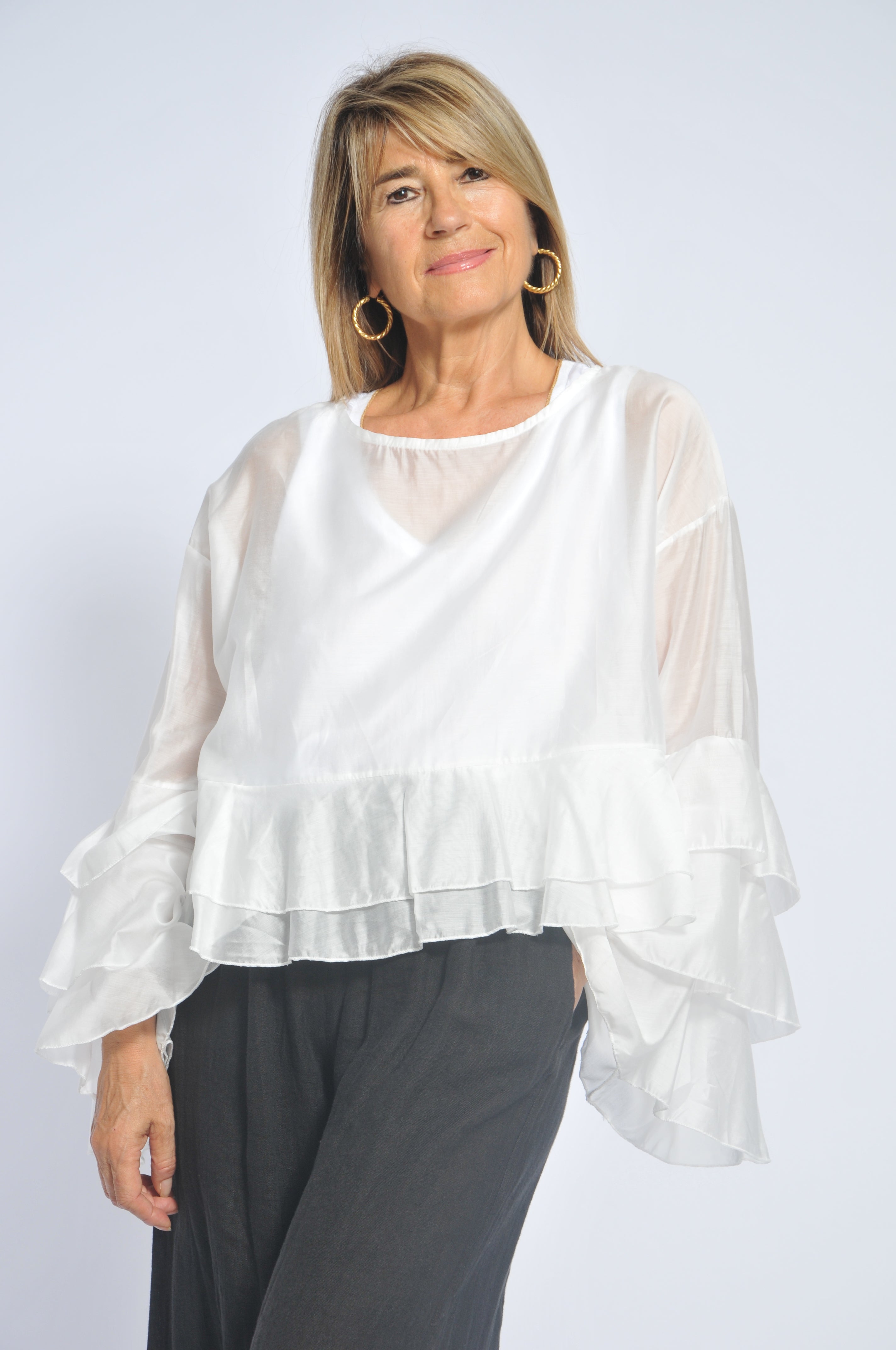 Blusa Rouchette